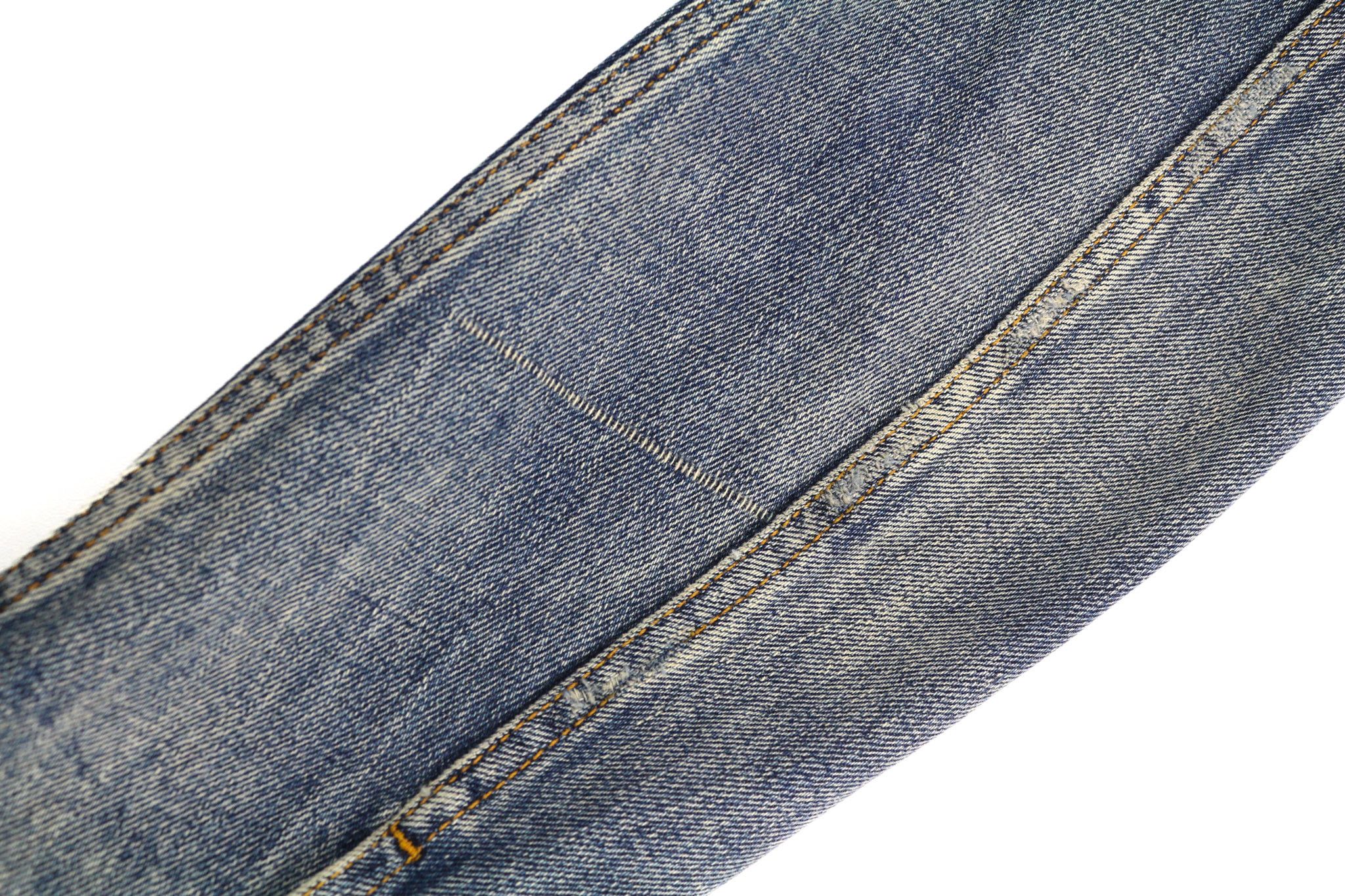 Nudie Jeans BILLY S Shimmering Indigo Ripped Polo Logo Jacket 82488 Size US S / EU 44-46 / 1 - 9 Thumbnail