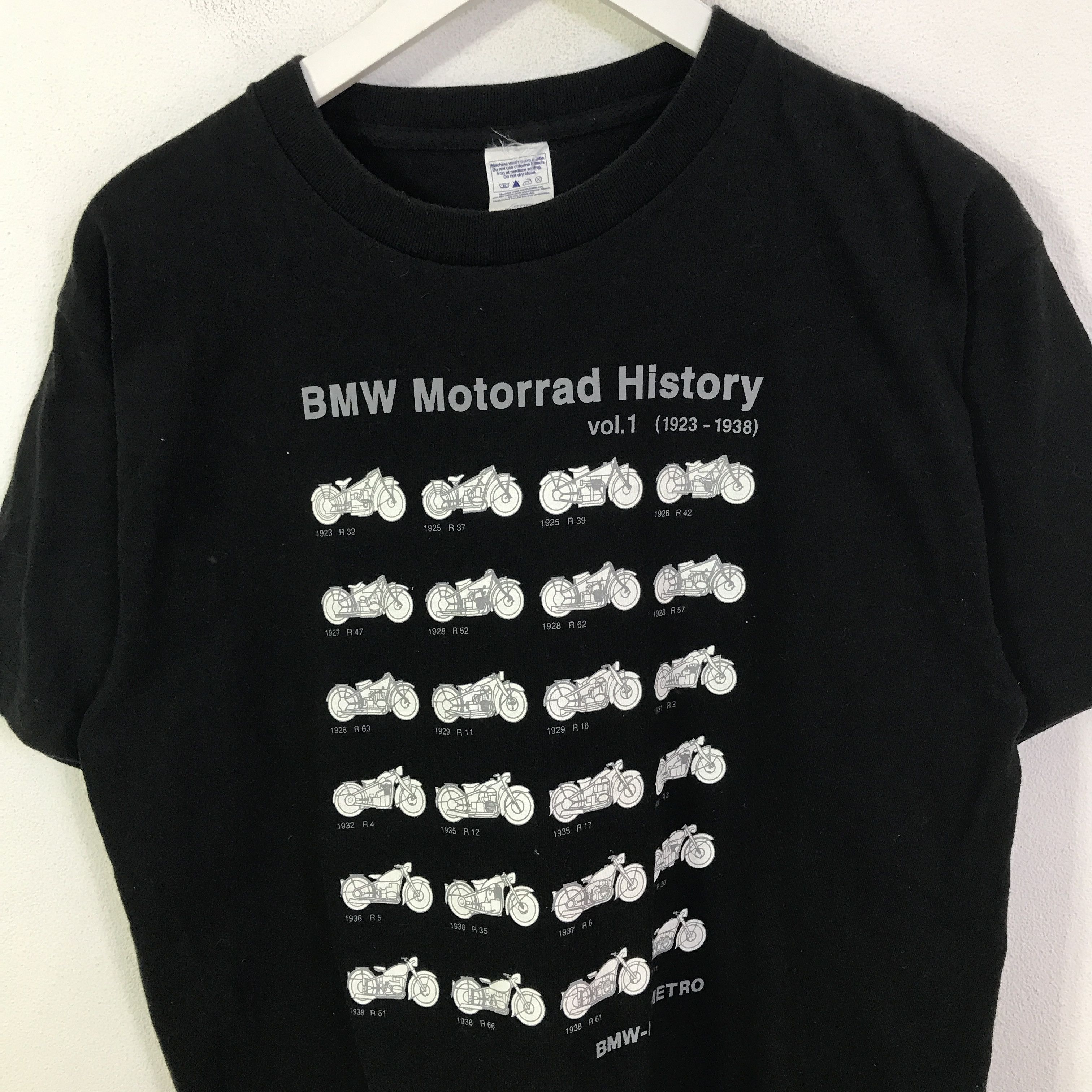 Japanese Brand bmw motorrad history design motor t-shirt K117B7 Size US L / EU 52-54 / 3 - 2 Thumbnail