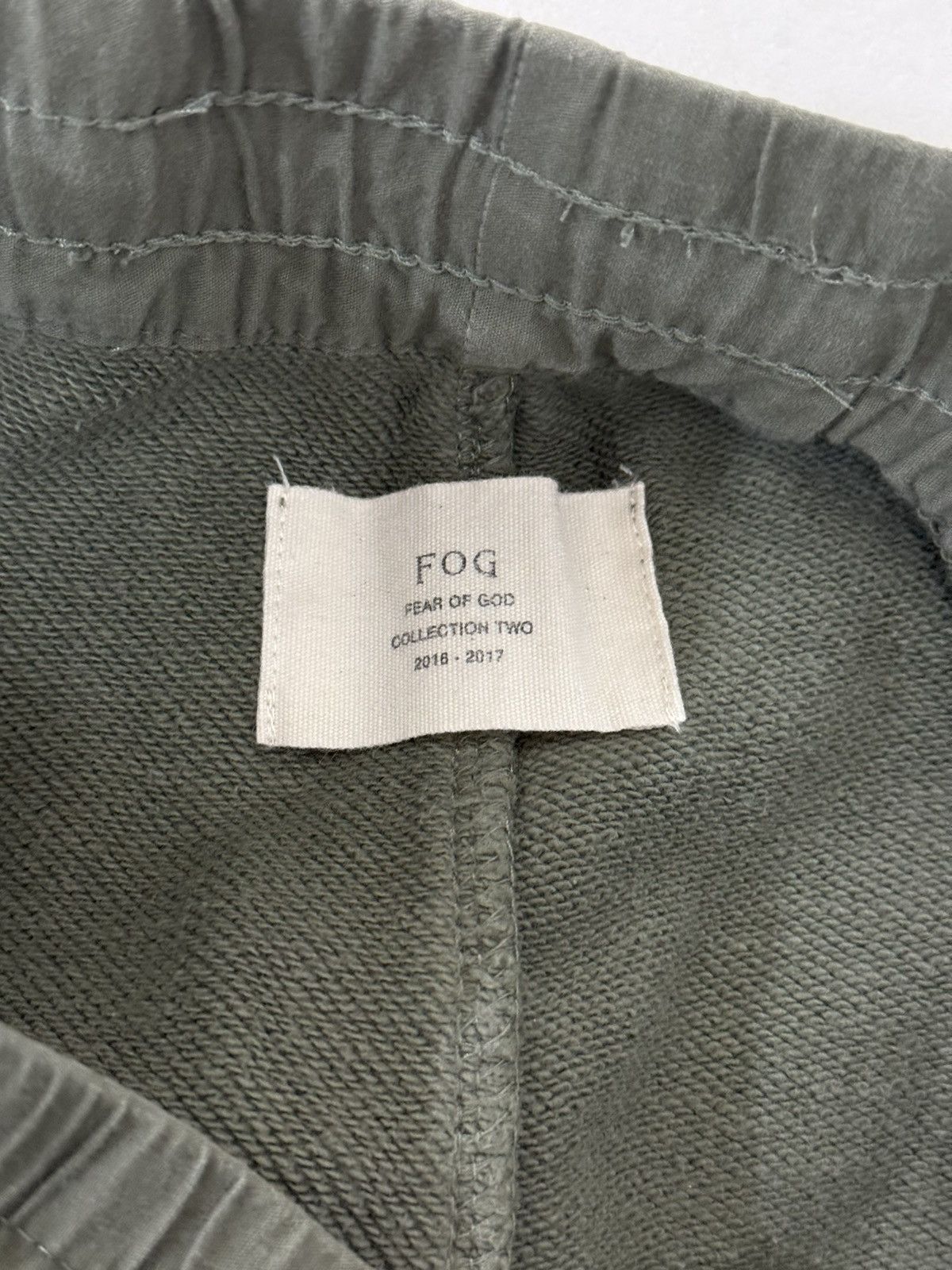 Fear of God 🔥OG FOG Fear of God Collection Two Shorts Olive SZ Small Size US 32 / EU 48 - 7 Thumbnail