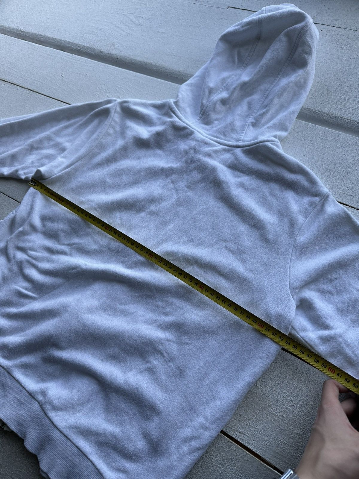 Nike × Vintage 🚨Nike Y2K White BOXY Hoodie RARE Vintage Skategang Drill Size US S / EU 44-46 / 1 - 9 Thumbnail