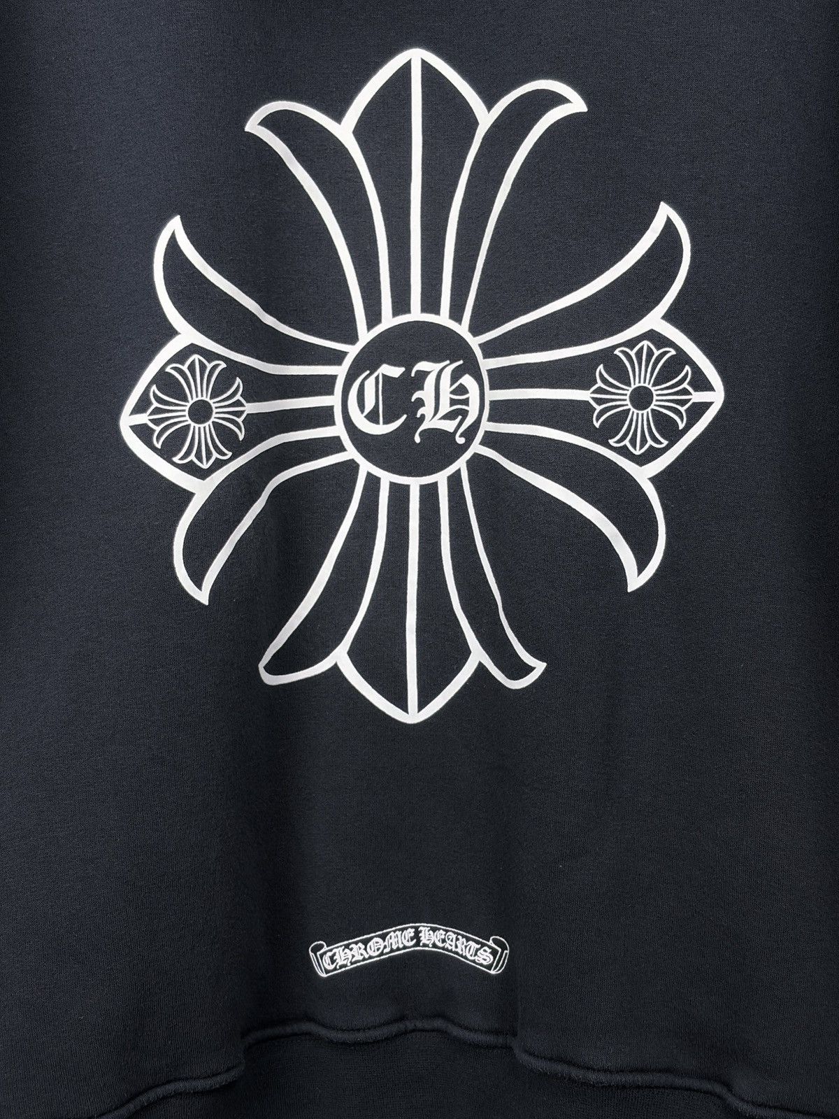 Chrome Hearts Chrome Hearts Vintage Cross Plus Heavy Thermal Zip Up Hoodie Size US XXL / EU 58 / 5 - 10 Thumbnail