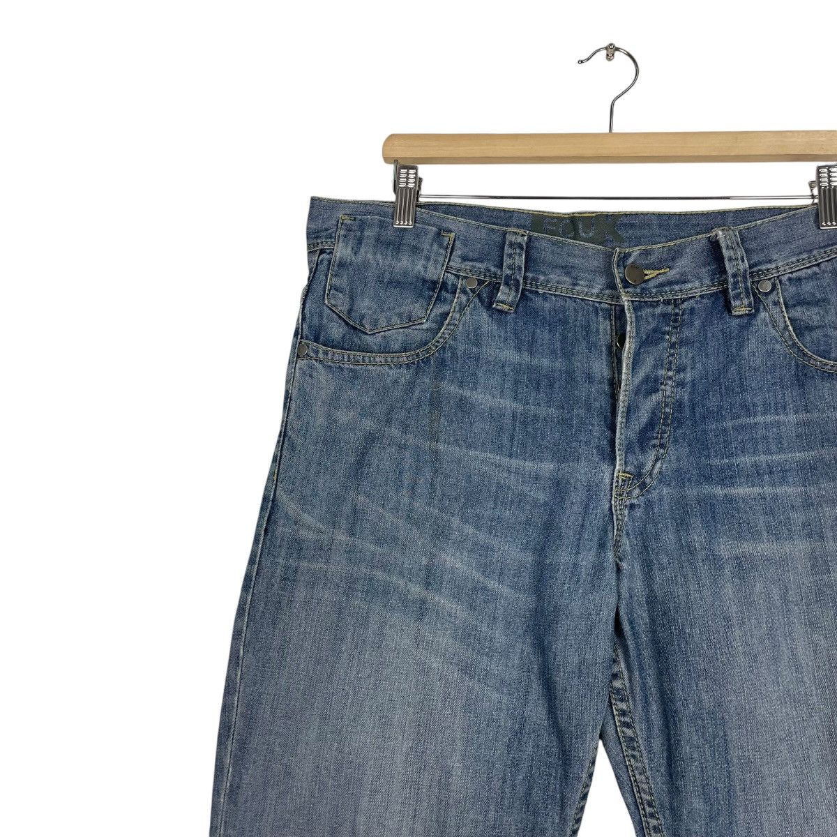 FCUK × French Connection × Jean 💥FCUK REGULAR STRAIGHT LEG JEAN Size US 34 / EU 50 - 5 Thumbnail