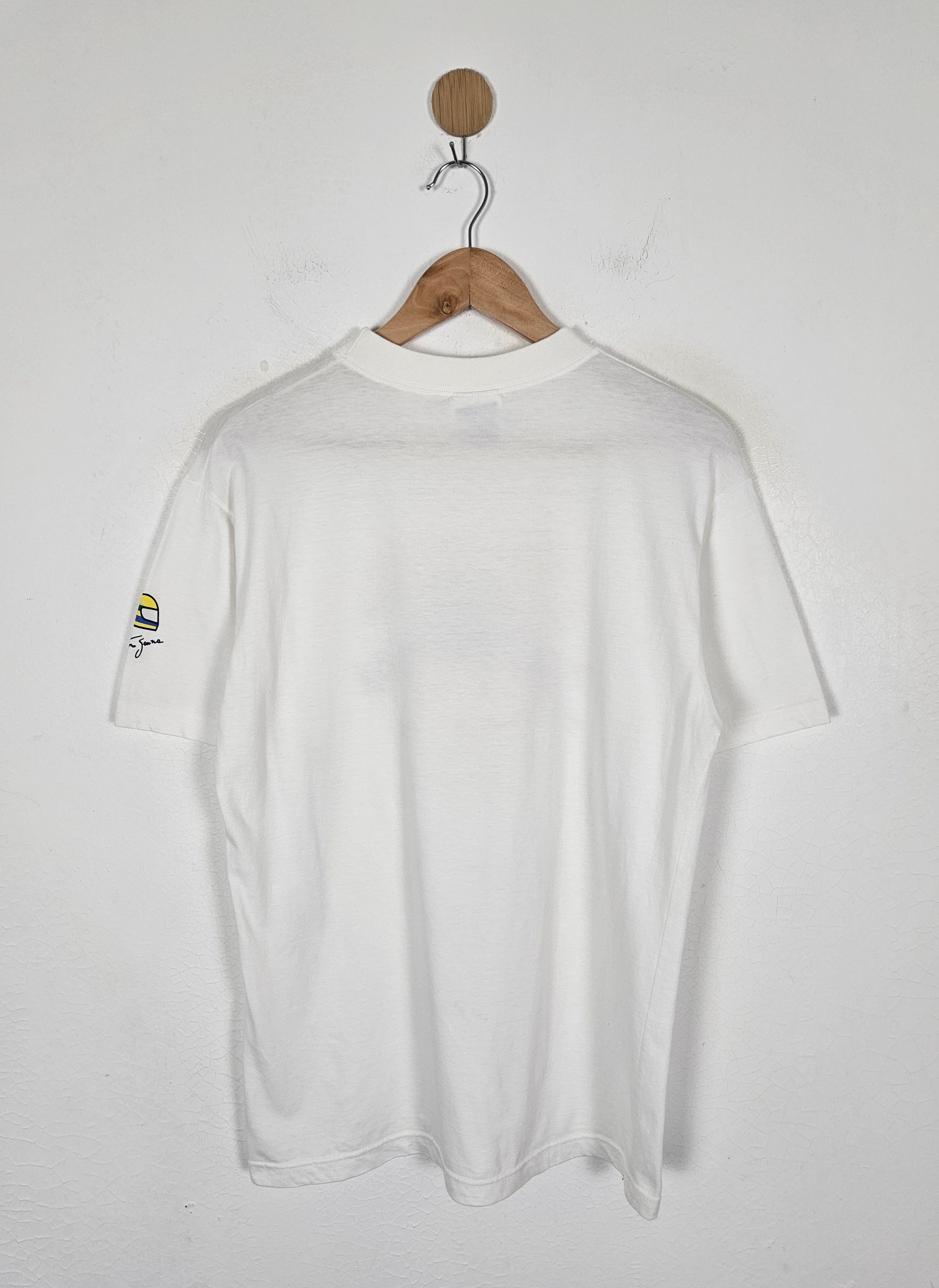 Vintage Vintage Ayrton Senna Formula One 90s Senninha Comic shirt Size US M / EU 48-50 / 2 - 4 Thumbnail