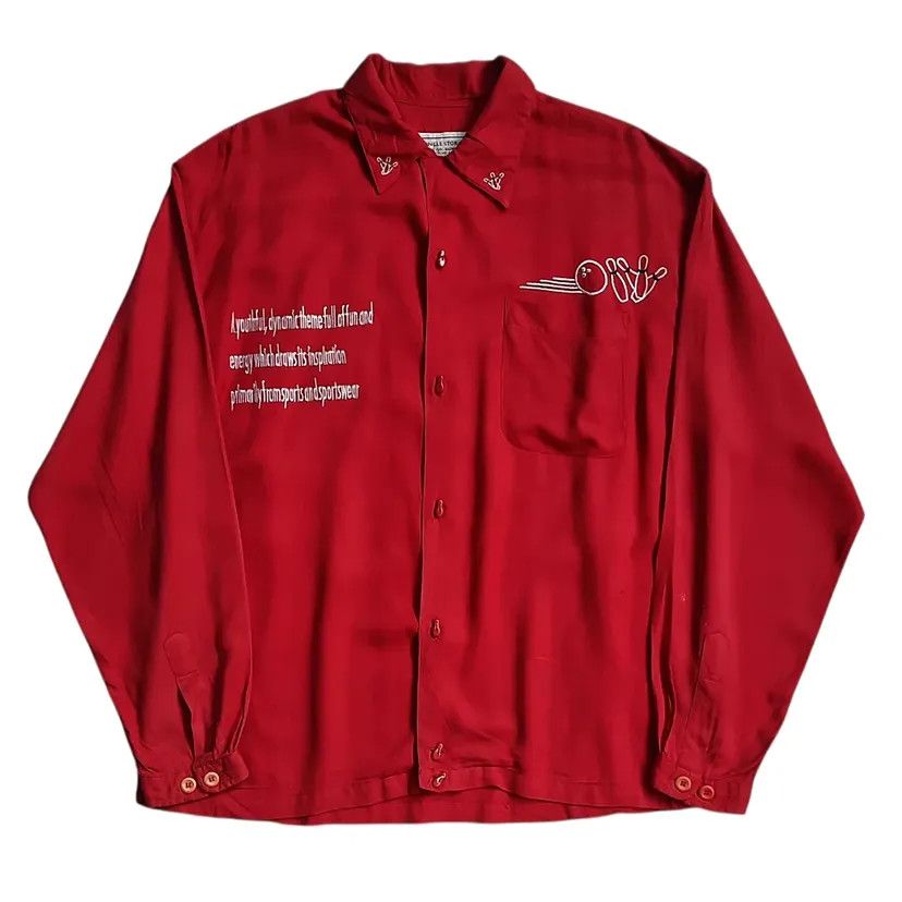 Mister Freedom × Sugar Cane Jungle Storm Rayon Bowling Shirt Size US L / EU 52-54 / 3 - 2 Thumbnail