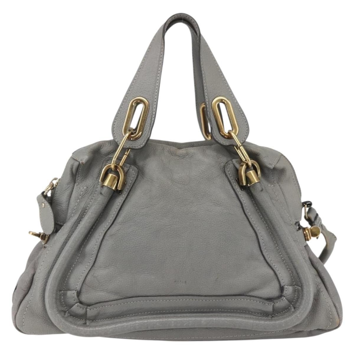 Chloe Chloe Paraty Top Handle Bag Leather Size ONE SIZE - 1 Thumbnail