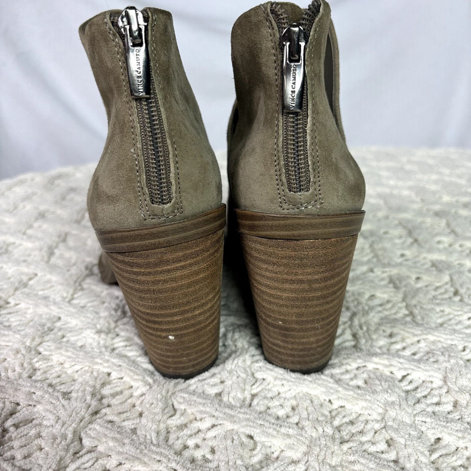 Vince Camuto Vince Camuto Women’s Gigietta Suede Leather Heeled Ankle Boo Size US 8.5 / IT 38.5 - 5 Thumbnail