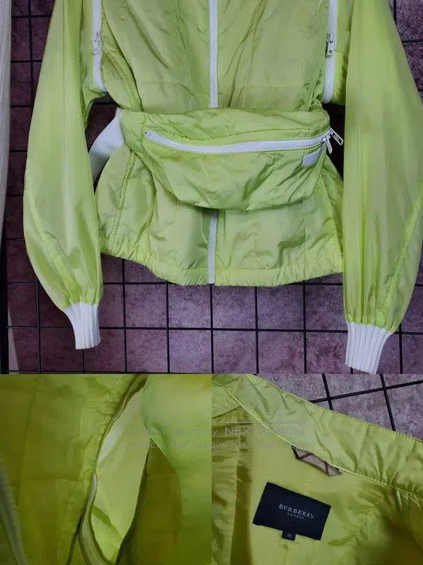 Burberry Burberry Women's Neon Short Sleeve Jacket. Size S / US 4 / IT 40 - 5 Thumbnail