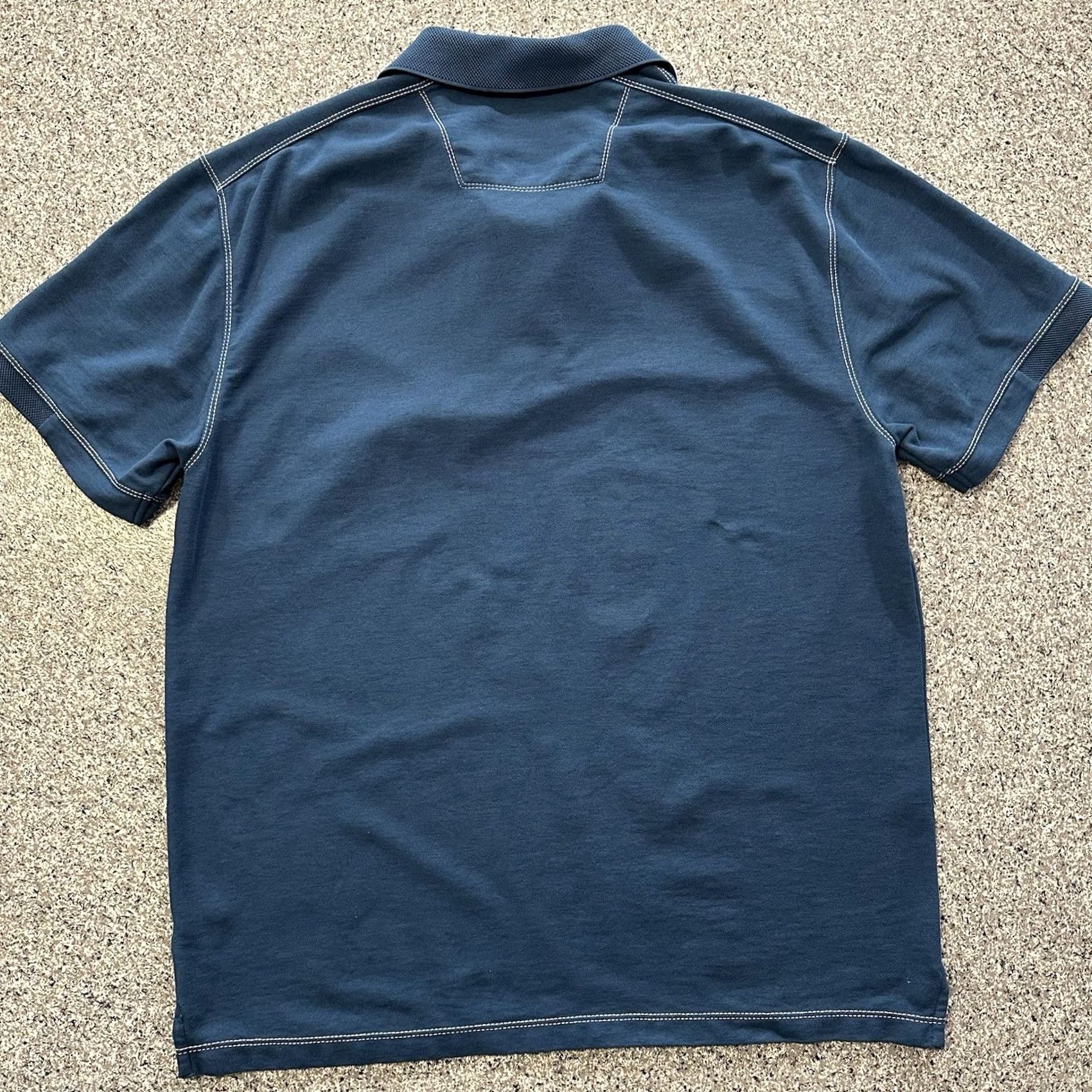 Jos. A. Bank Jos A. Bank Traveler Tech Polo Mens XL Blue Short Sleeve Shirt Size US XL / EU 56 / 4 - 6 Thumbnail