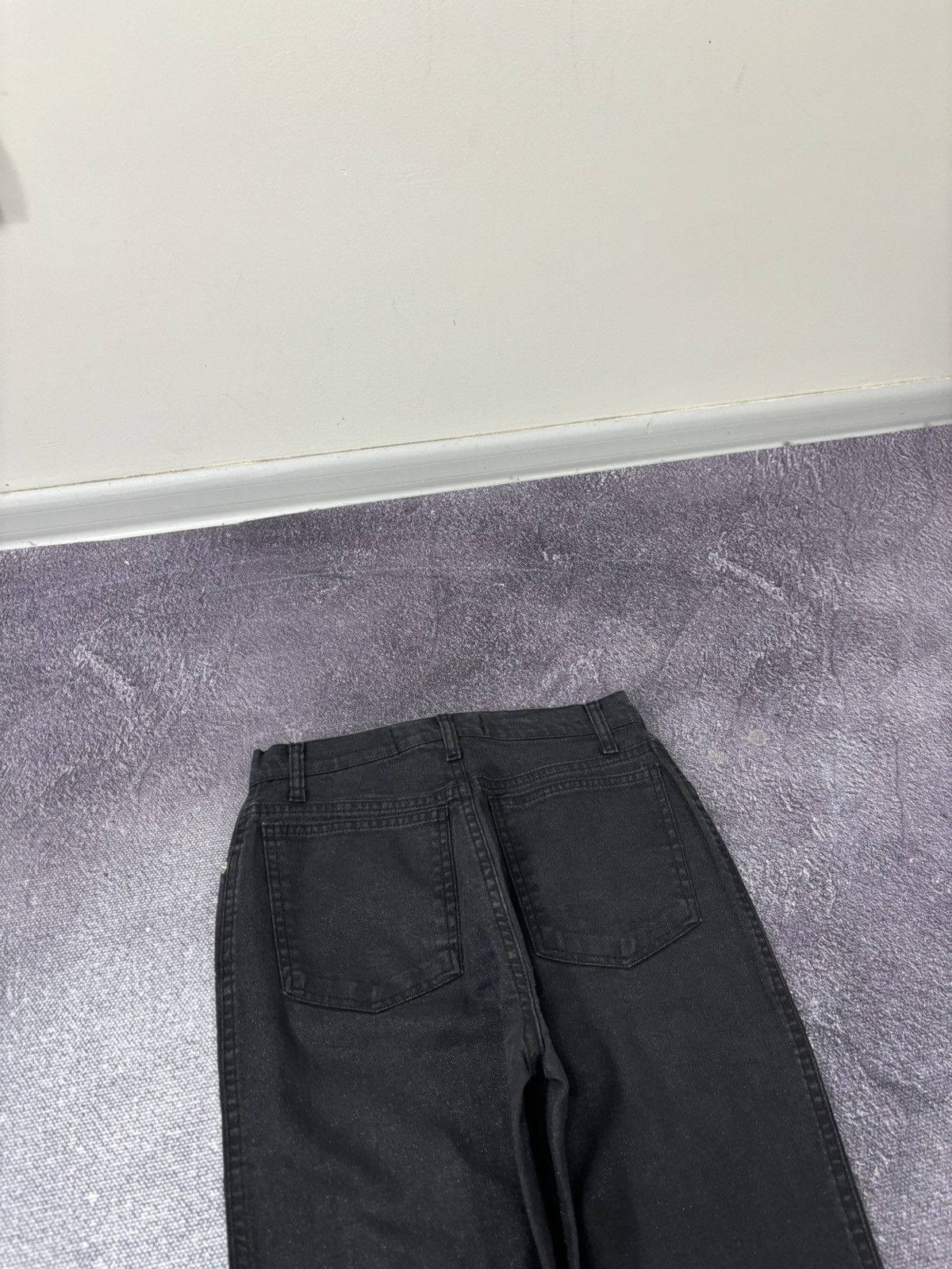 Moschino Vintage Moschino Women’s Skinny Fit Luxury Black Denim Jeans Size 29" - 14 Thumbnail