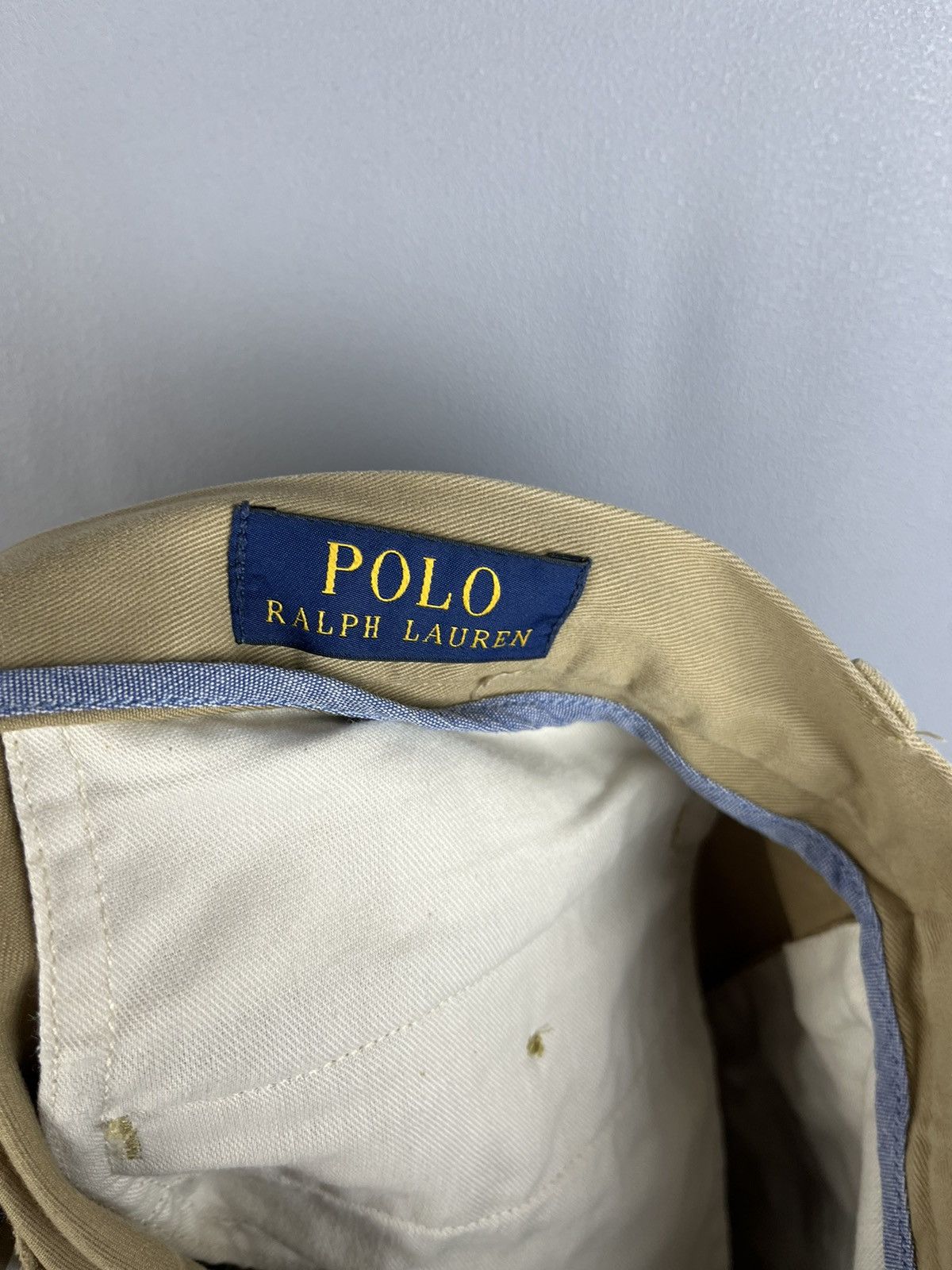Polo Ralph Lauren Polo Ralph Lauren Pony Monogram Shorts Beige Size 35 Size US 35 - 5 Thumbnail