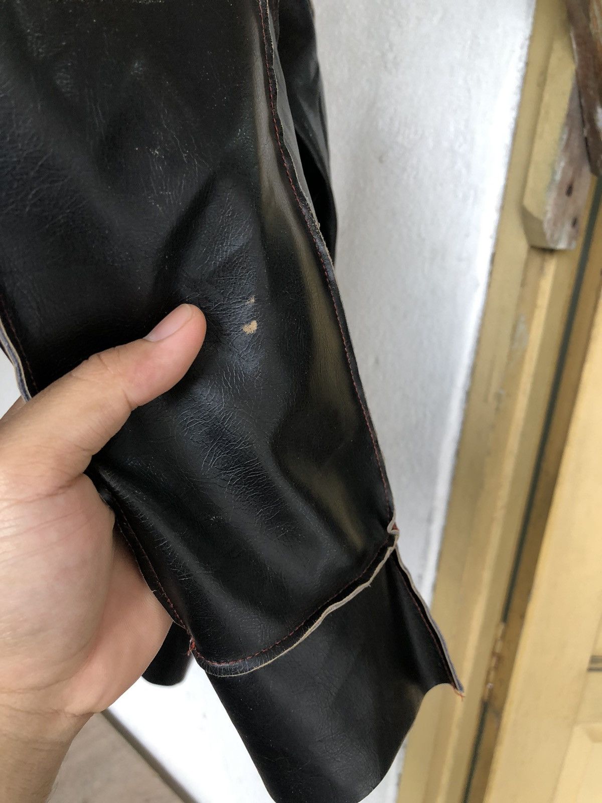 Japanese Brand Rare❗️Wooxoom Bondage Punk Pvc Jacket If Six Was Nine Size M / US 6-8 / IT 42-44 - 10 Thumbnail