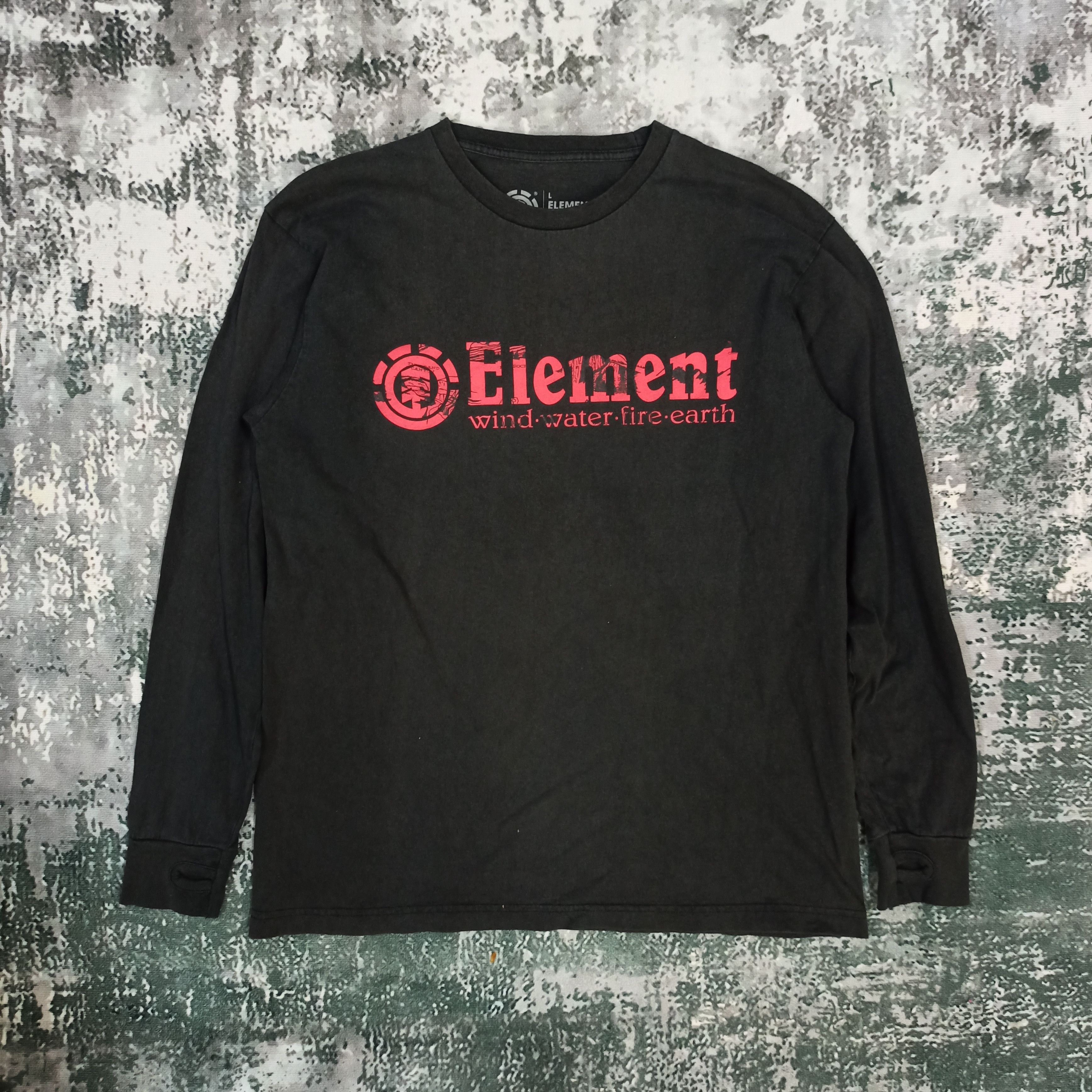 Element Rare Element Skateboard Long Sleeve T-shirt Size US L / EU 52-54 / 3 - 1 Thumbnail