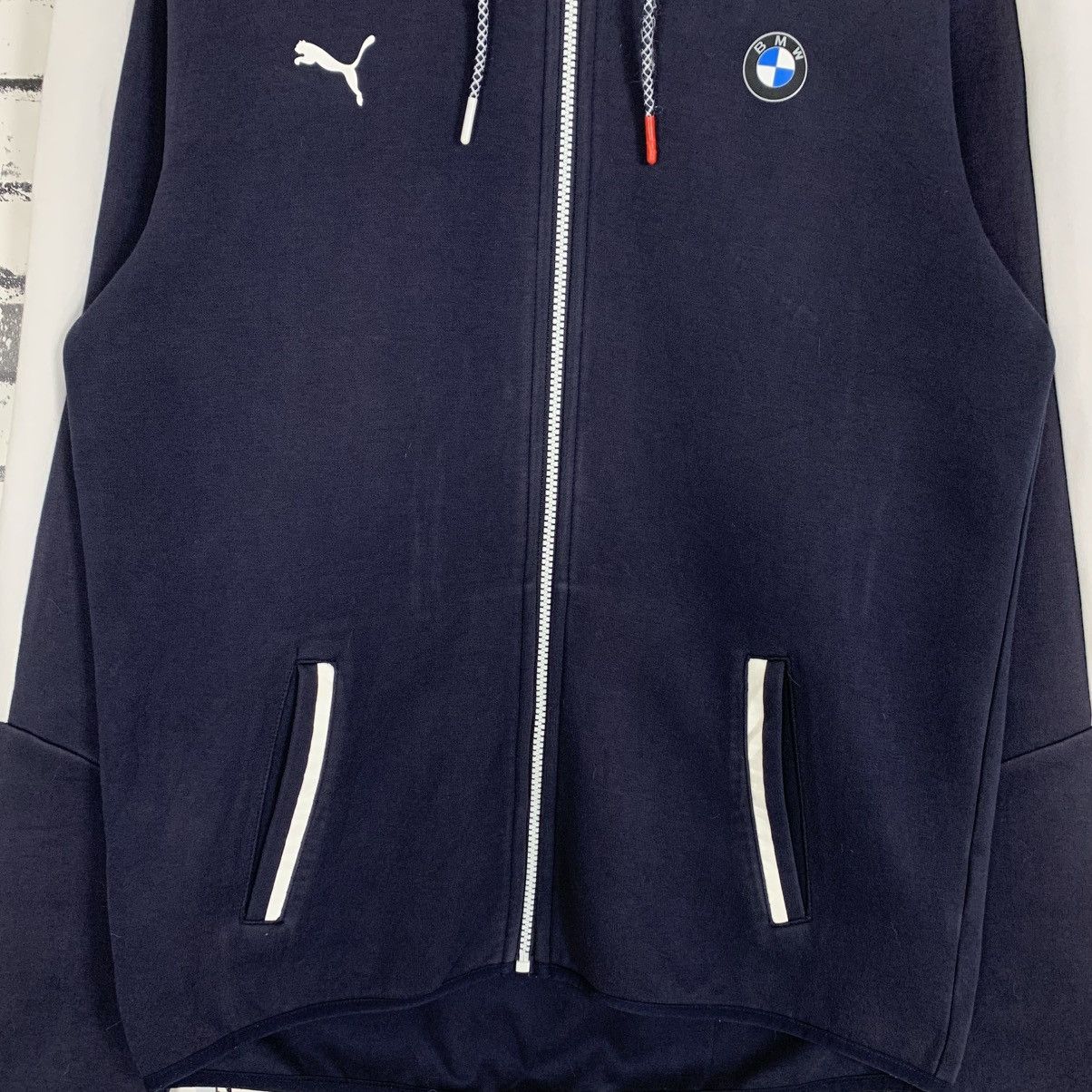 BMW × Puma Puma Sportwear Brand BMW Motorsport Zipper Hoodie Pullover Size US M / EU 48-50 / 2 - 4 Thumbnail