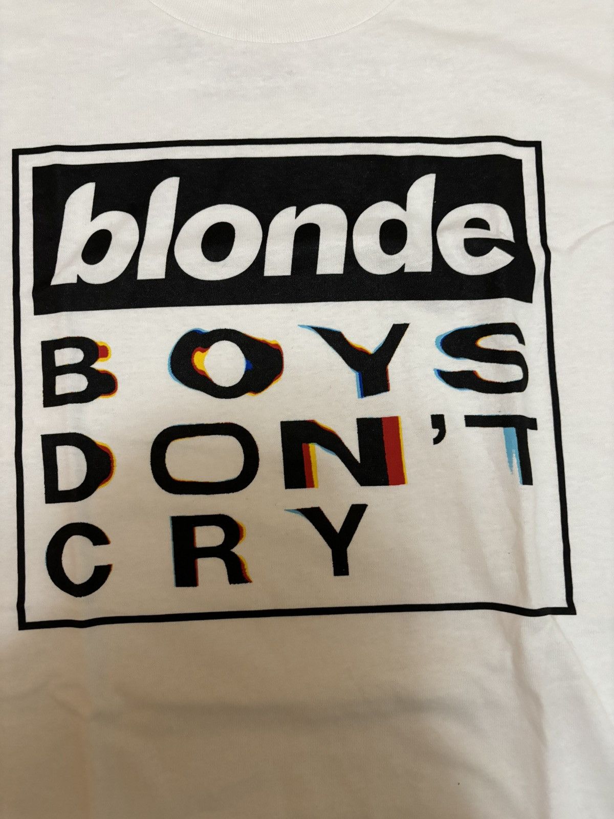 Band Tees Rare Authentic 2016 Frank Ocean Unreleased Blonde promo tee Size US XL / EU 56 / 4 - 2 Thumbnail