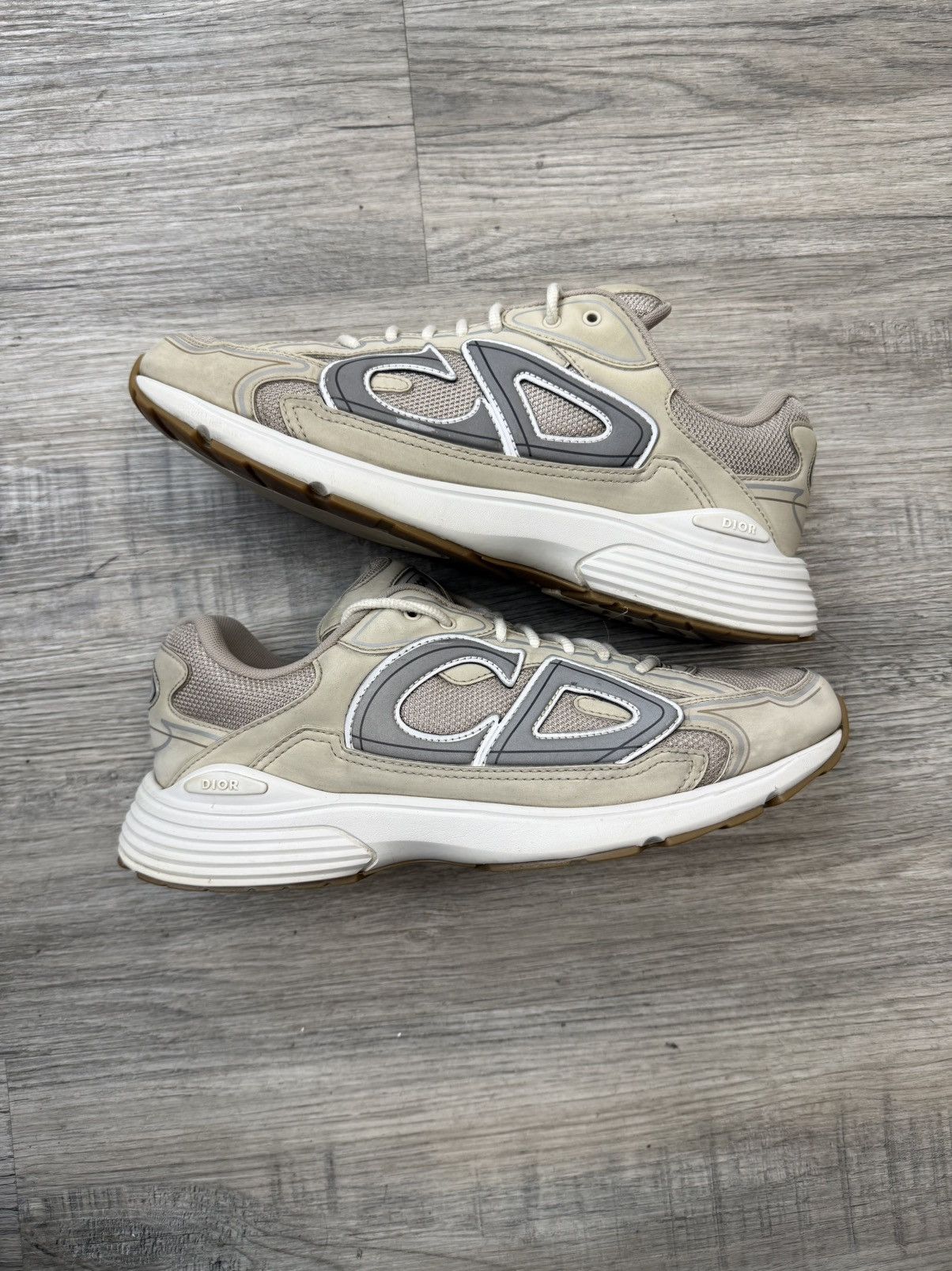 Dior Dior B30 Reflective Cream/Beige Size US 13 / EU 46 - 2 Thumbnail