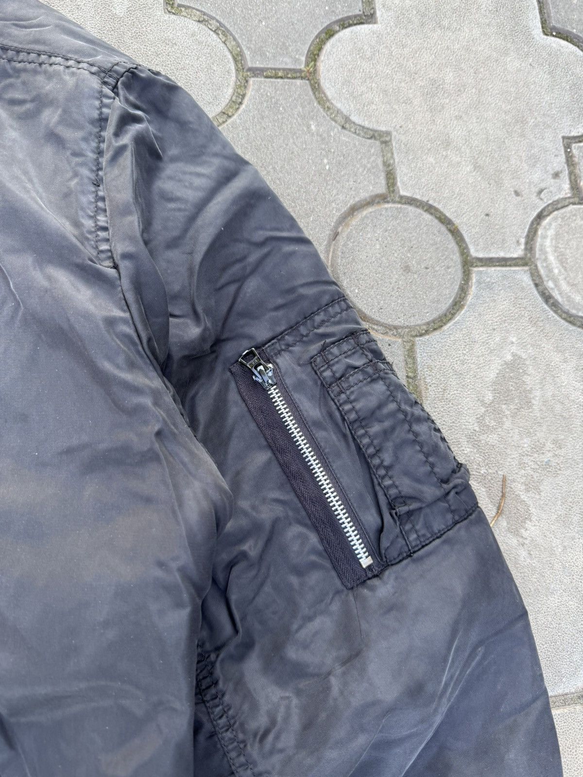 If Six Was Nine Vintage MA1 Military Bomber Jacket USA Size US L / EU 52-54 / 3 - 6 Thumbnail