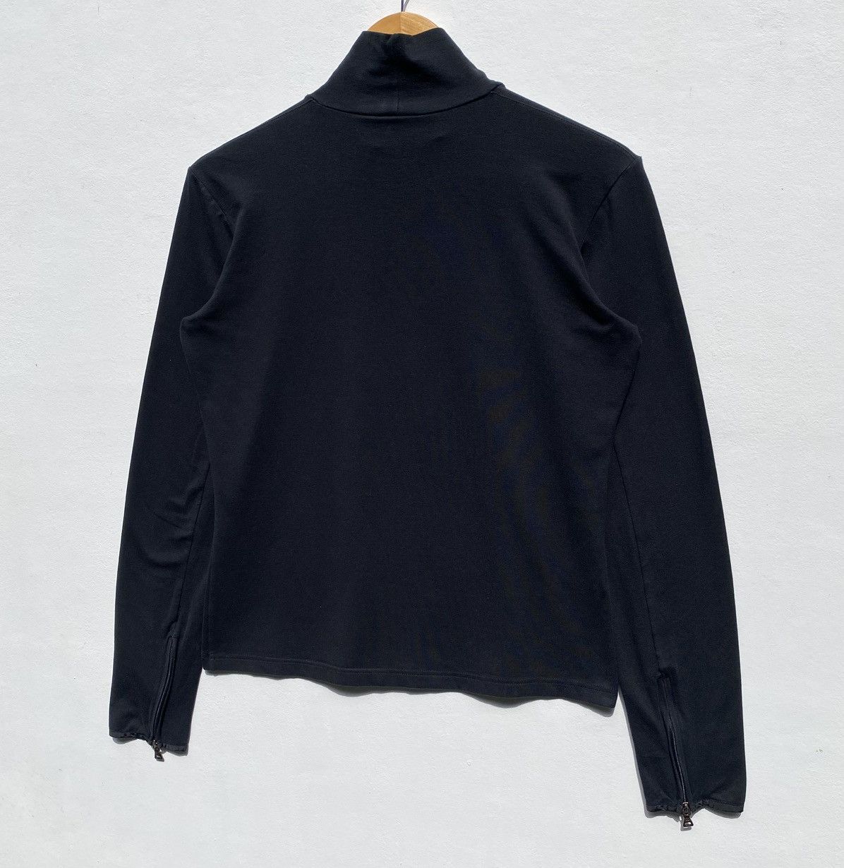 Prada Vintage Prada Turtle Neck Shirt Prada Luxury Brand Size S / US 4 / IT 40 - 4 Thumbnail