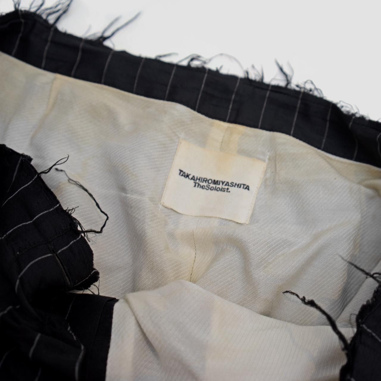 Takahiromiyashita The Soloist. SS 2015 Crossover Pinstripe Pajama Pant Size US 32 / EU 48 - 5 Thumbnail