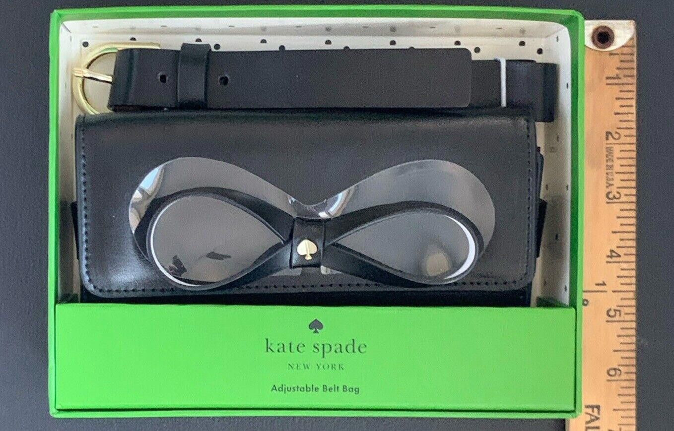 Designer Kate Spade Women's Genuine Leather Adjustable Belt Bag Size ONE SIZE - 6 Thumbnail