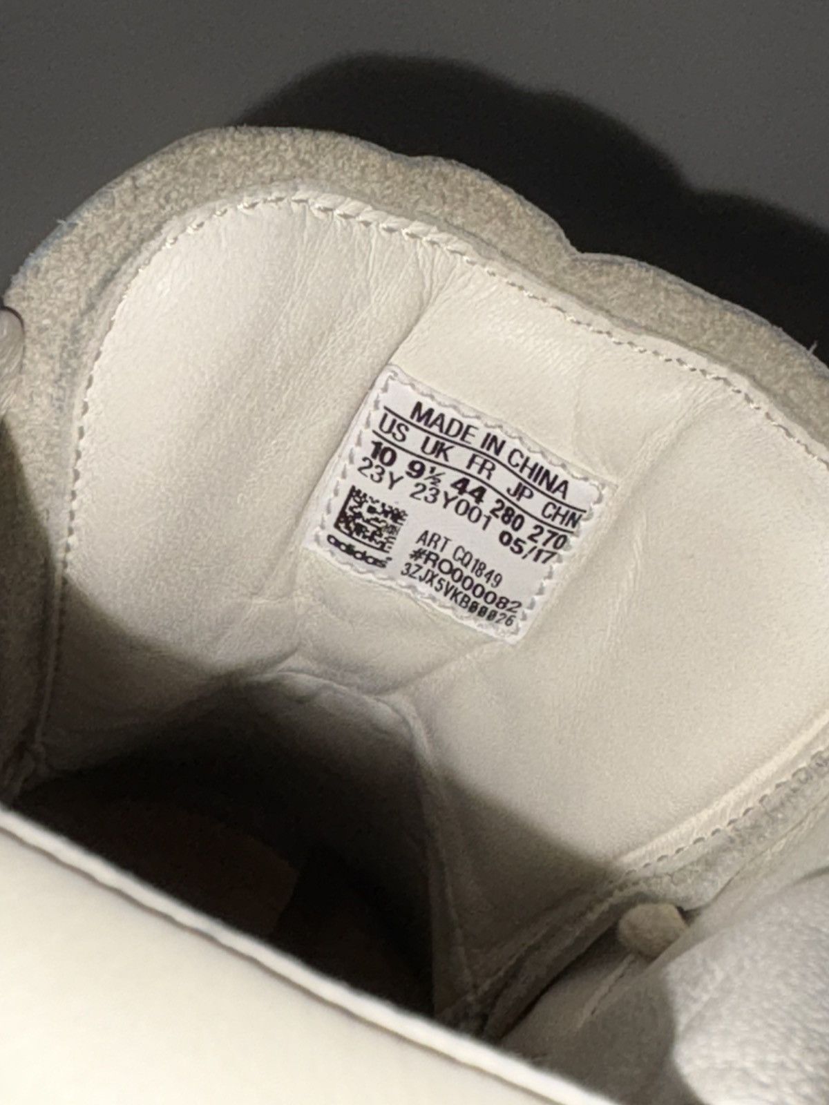 Adidas × Rick Owens Adidas x Rick Owen Mastodon Pro Model 2 Milk Size US 10 / EU 43 - 7 Thumbnail