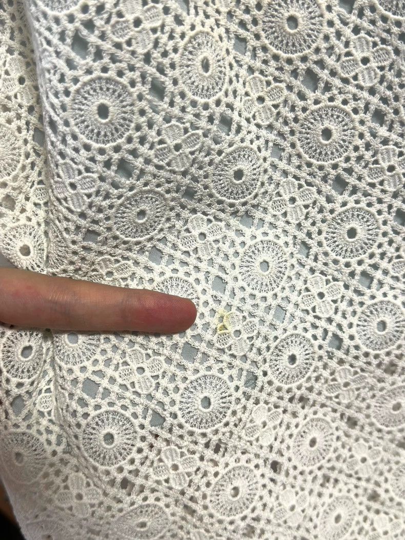 Dior Dior Hollow-out lace floral skirt Size 25" / US 0 / IT 36 - 4 Thumbnail