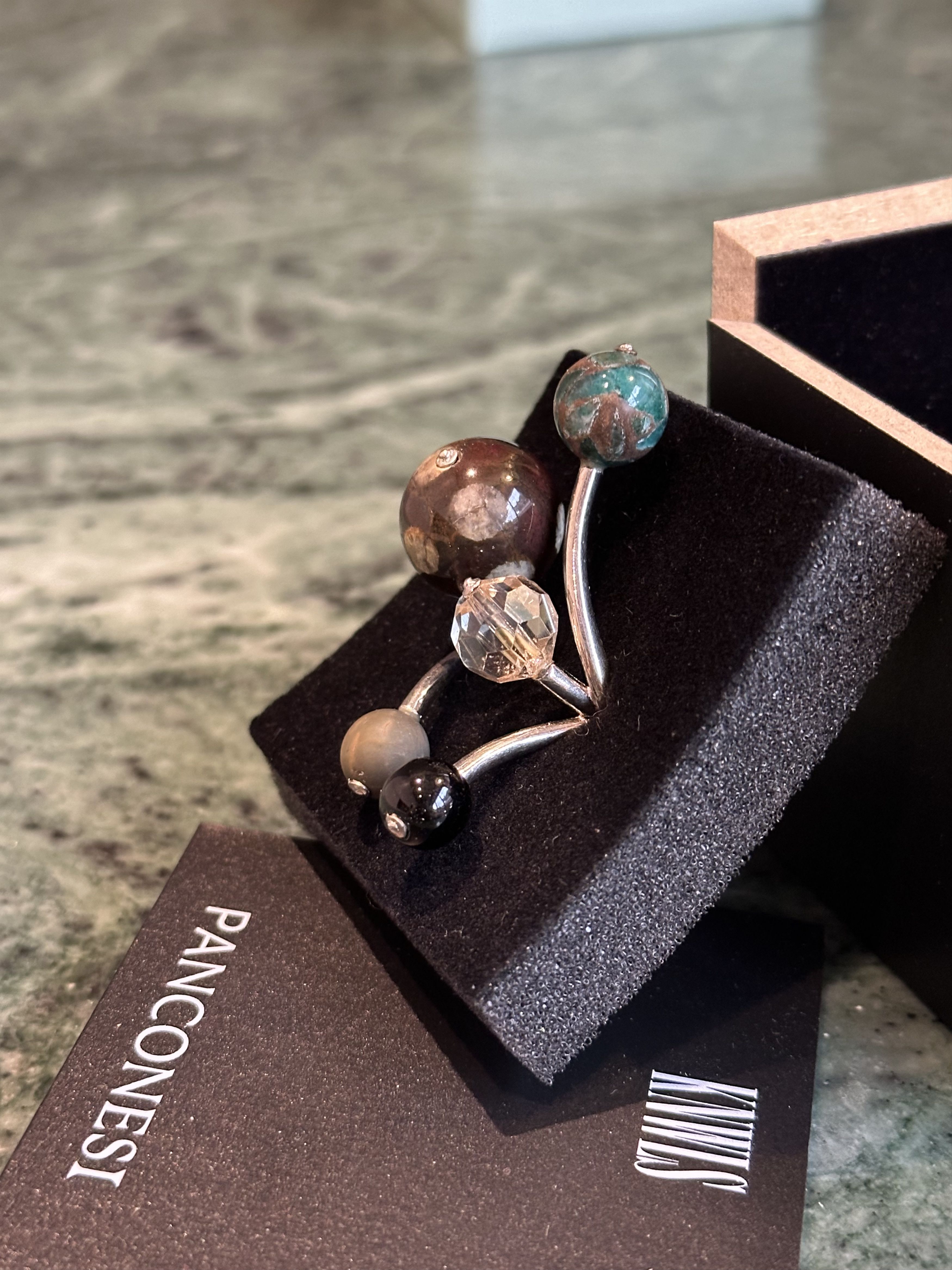 KNWLS knwls x panconesi Silver Galaxy Ring SS2022 Size ONE SIZE - 5 Thumbnail