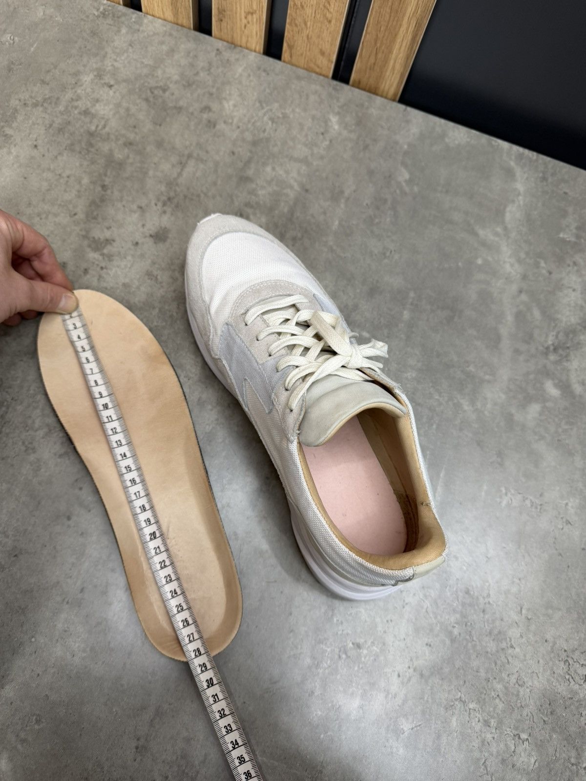 Suitsupply Suitsupply White Suede & Textile Sneakers Men’s Size 43 Size US 10 / EU 43 - 17 Thumbnail