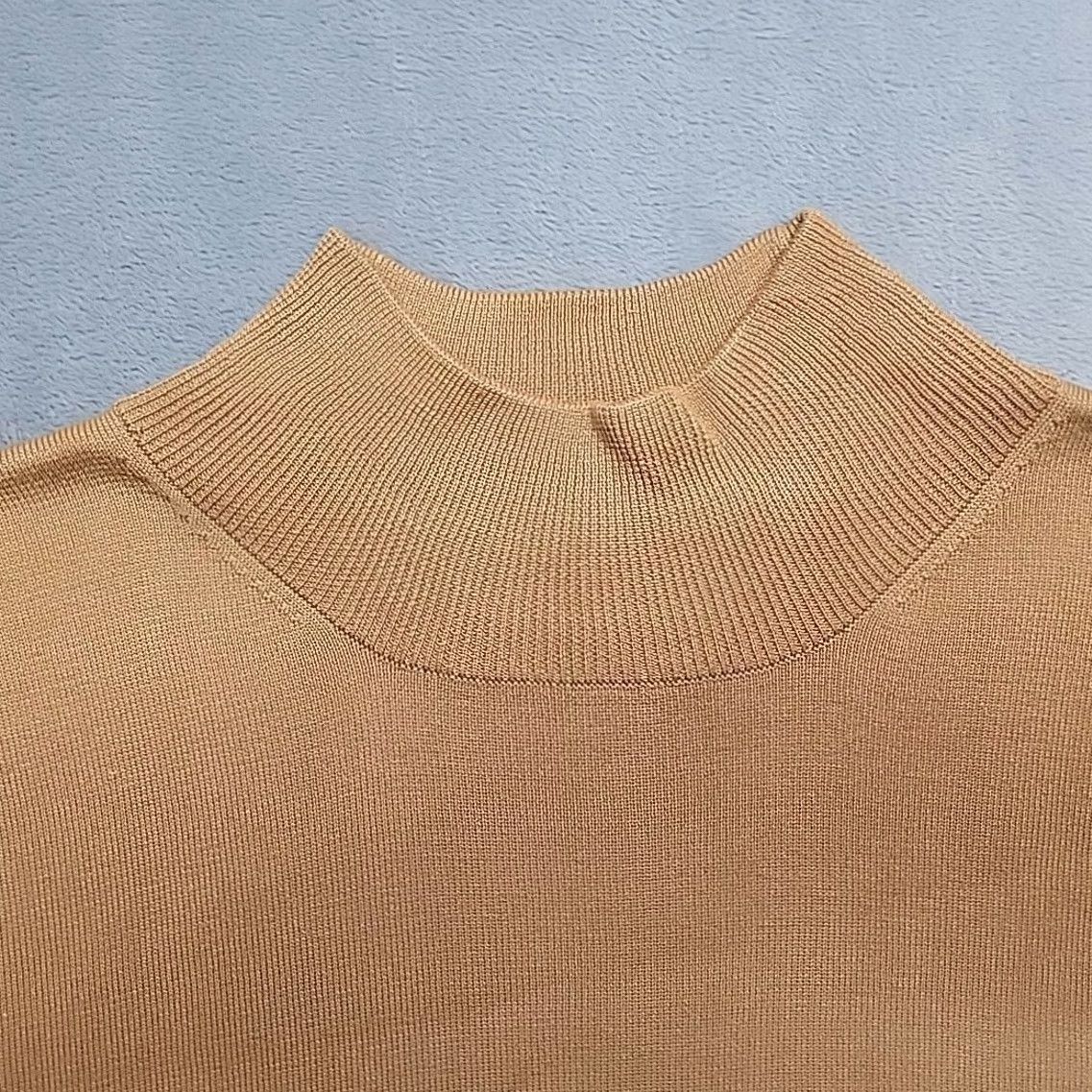 Coldwater Creek Coldwater Creek Top Women L Tan Sleeveless Silk Blend Minimal Capsule Wardrobe Size L / US 10 / IT 46 - 2 Thumbnail