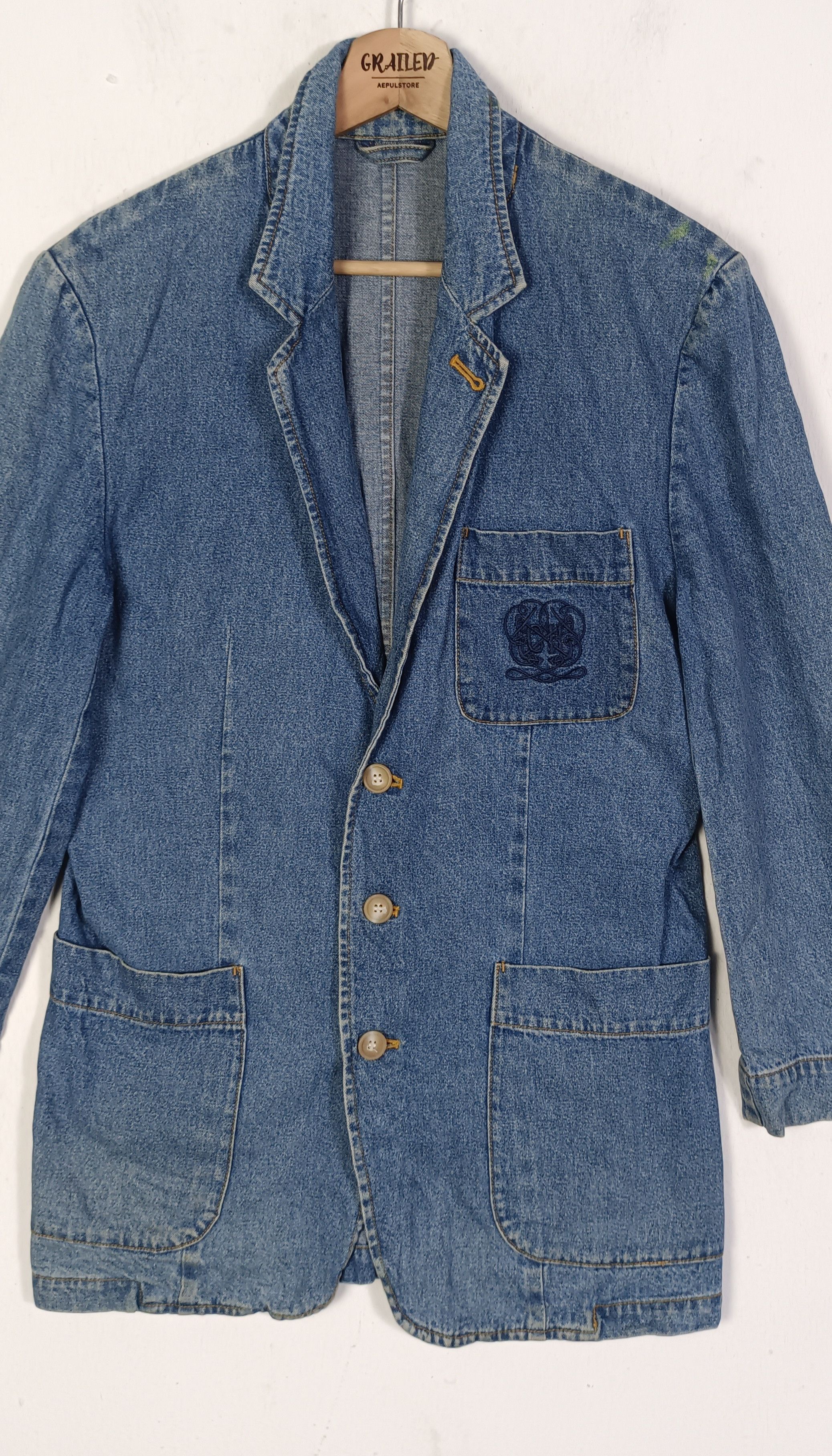 Calvin Klein Vintage Calvin Klein Sport Denim Jacket Size US M / EU 48-50 / 2 - 3 Thumbnail