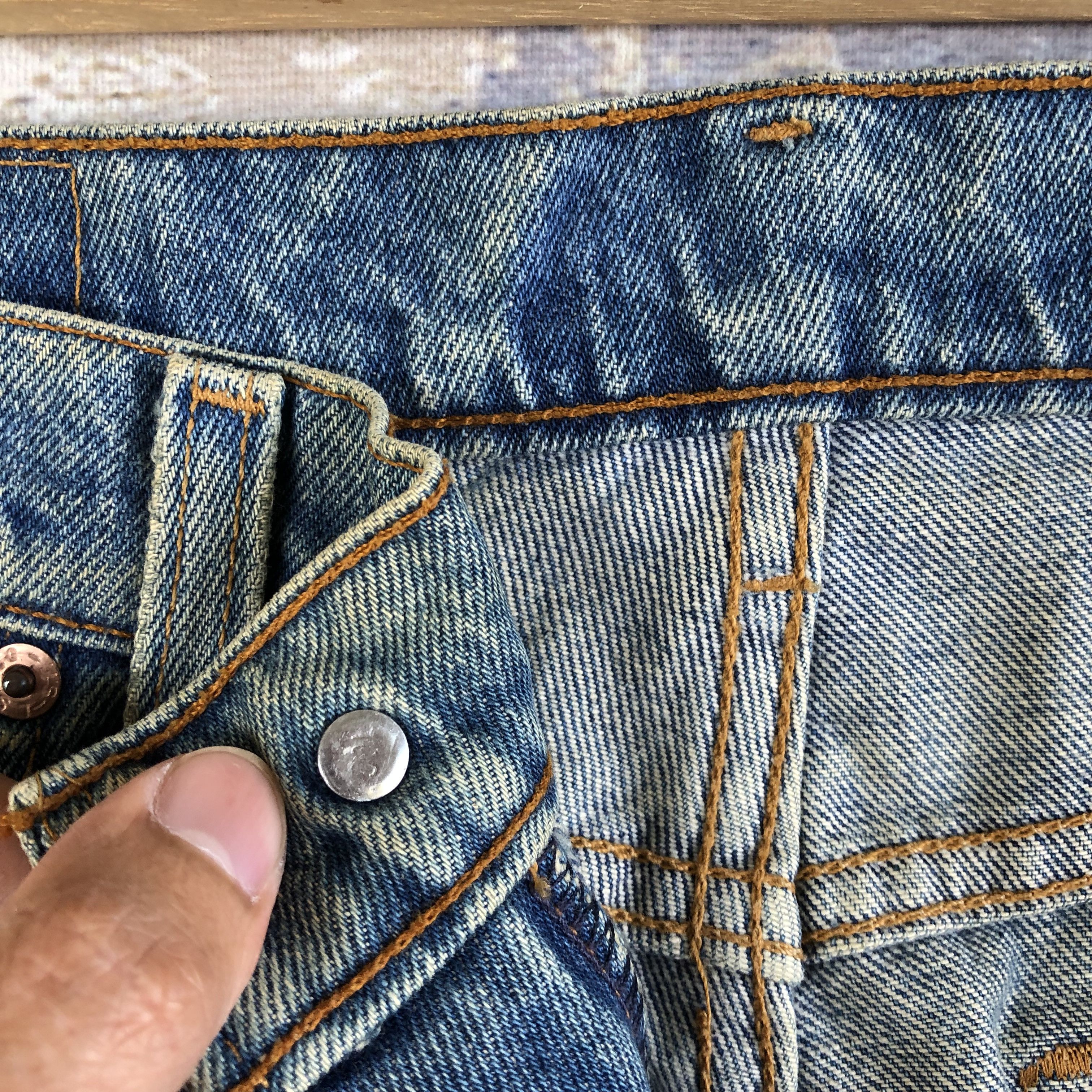 Levi's Vintage 90's Levis Stone Wash Jeans Levi's Faded Mud Denim Size US 30 / EU 46 - 6 Thumbnail