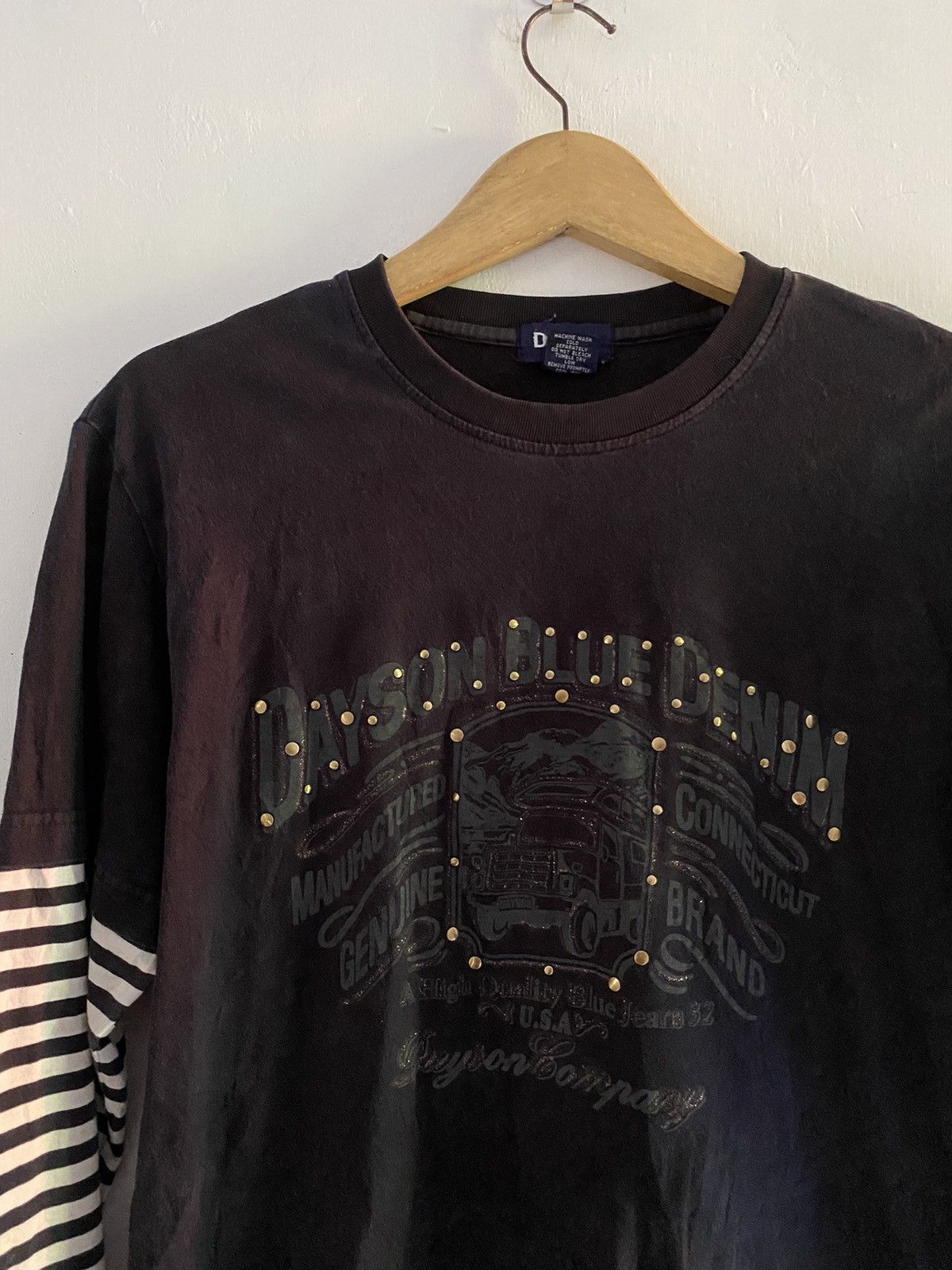 Hysteric Glamour Japanese dayson double layers hybrid longsleeve tshirts Size US M / EU 48-50 / 2 - 3 Thumbnail