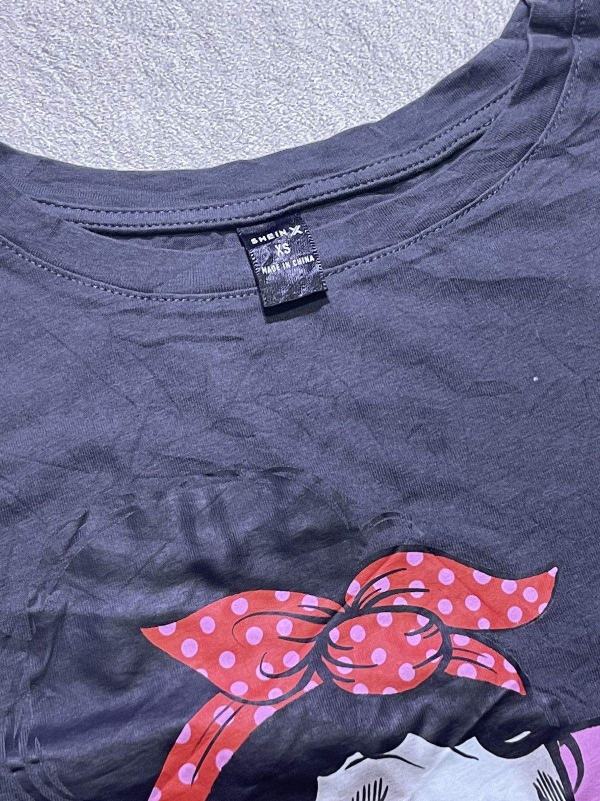 Japanese Brand Y2K SHEIN short sleeve tshirt Size US L / EU 52-54 / 3 - 4 Thumbnail