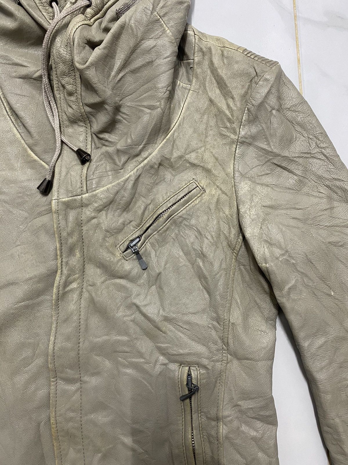 Katharine Hamnett London Katharine Hamnett London Goat Skin / Leather Jacket Size US S / EU 44-46 / 1 - 9 Thumbnail