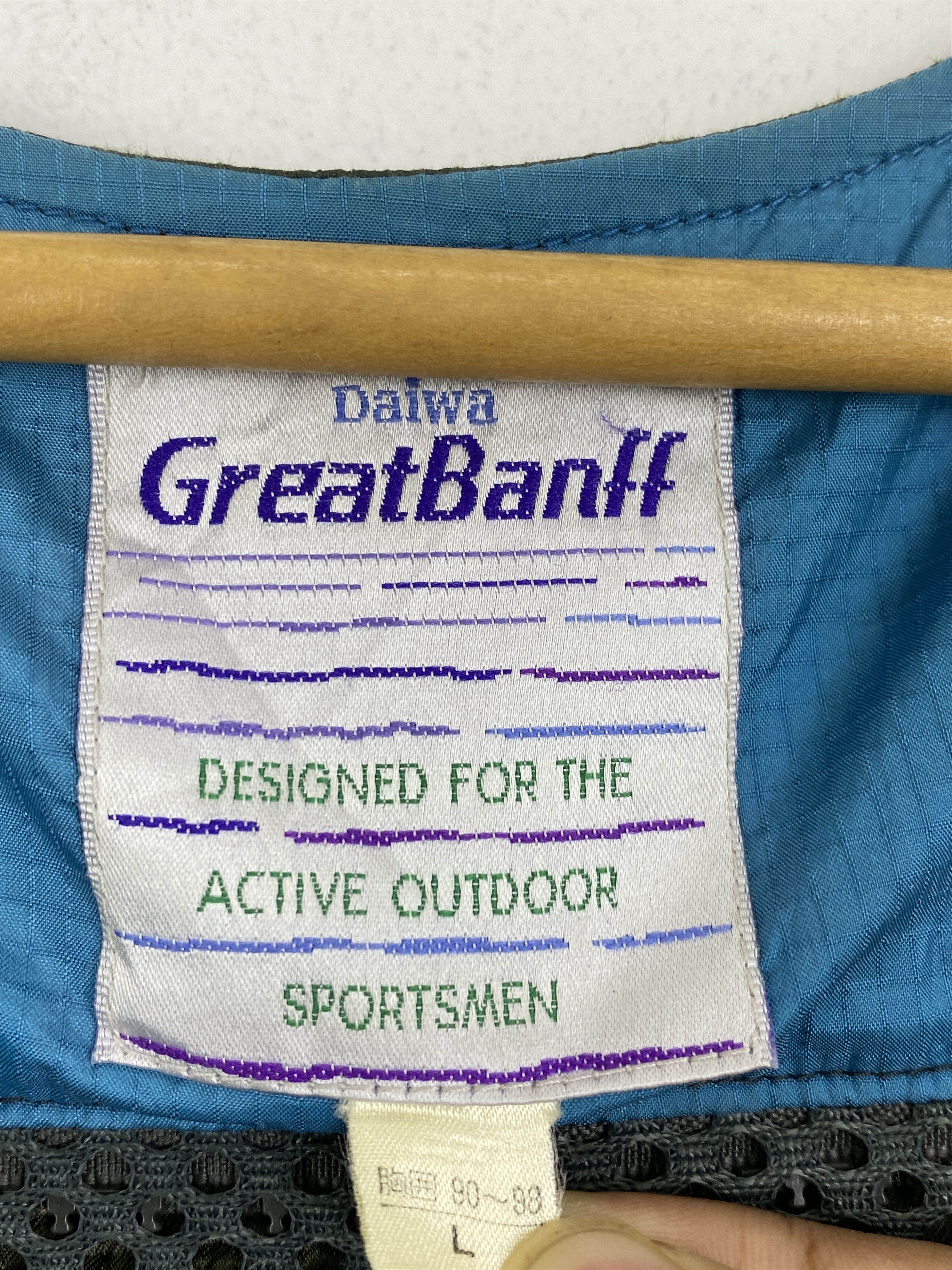 DAIWA Vintage Japanese Daiwa Multi Pocket Tactical Fisihing Vest Size US L / EU 52-54 / 3 - 5 Thumbnail