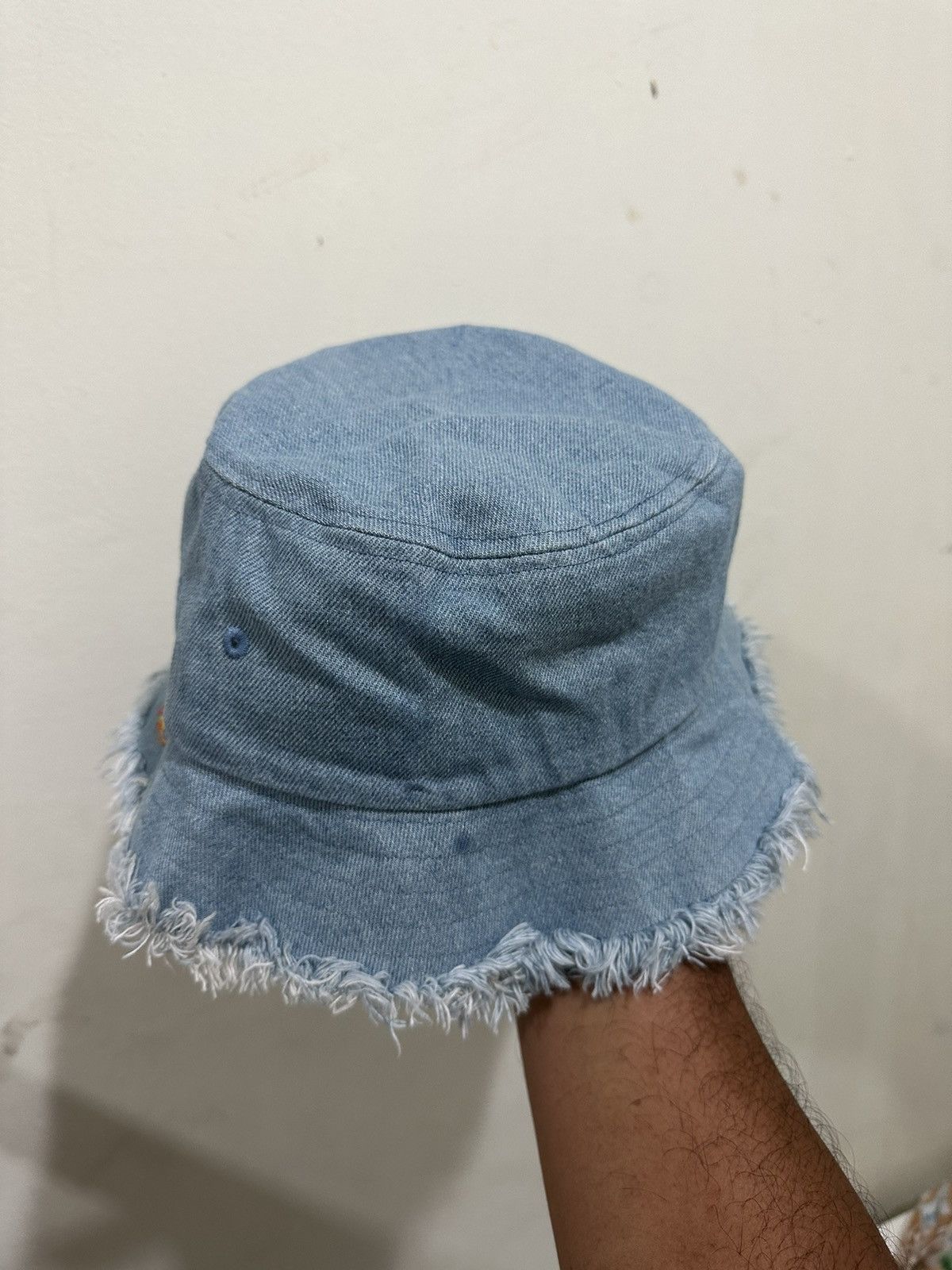 Other Distress JAWS Denim Bucket Hat Size ONE SIZE - 5 Thumbnail