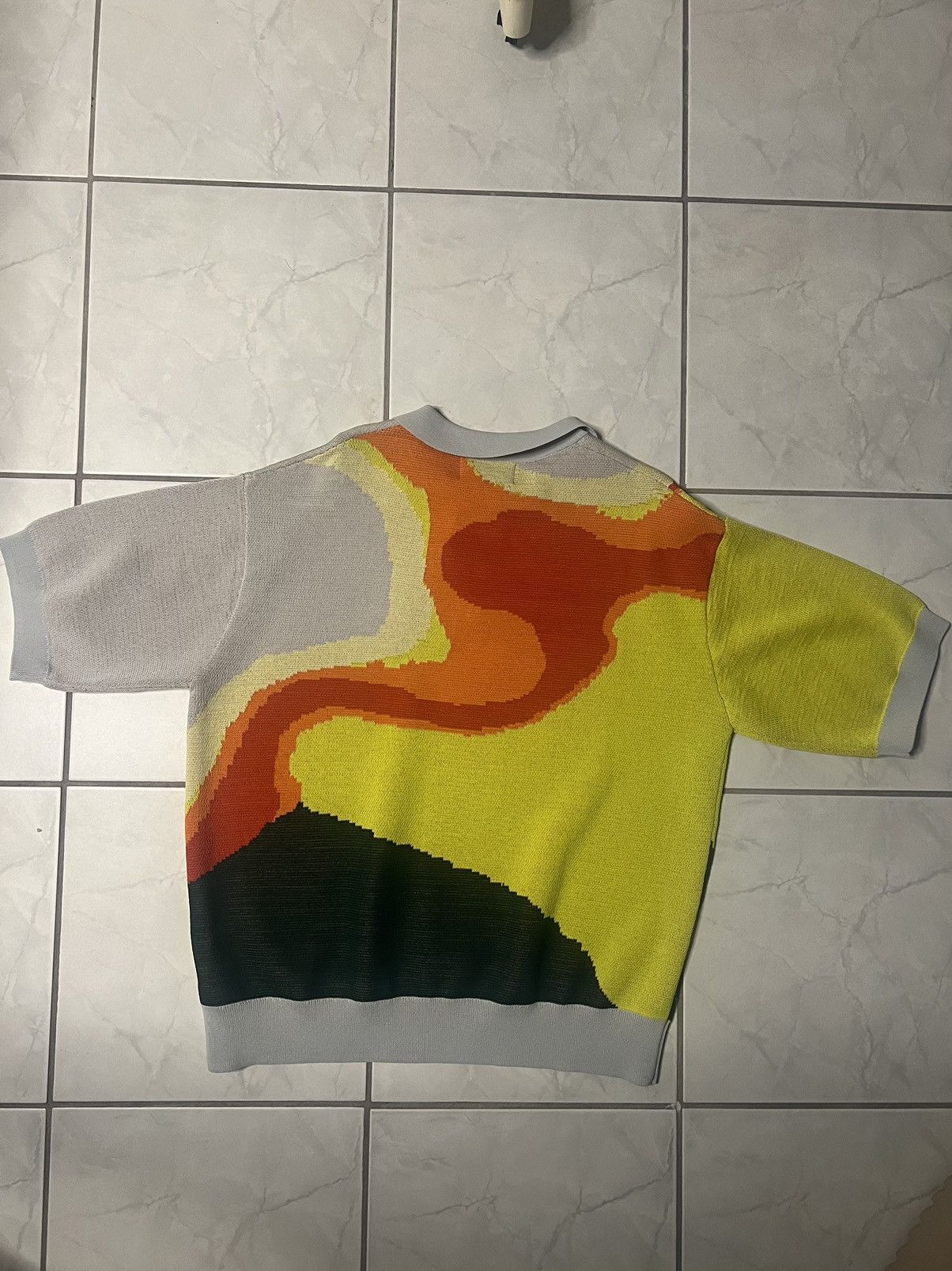 Rhude × Zara zara x ruigi “redesigning human uniform” knitted polo Size US XL / EU 56 / 4 - 6 Thumbnail