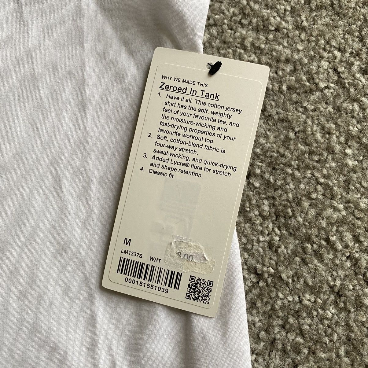 Lululemon Lululemon Zeroed In Tank Size US M / EU 48-50 / 2 - 6 Thumbnail