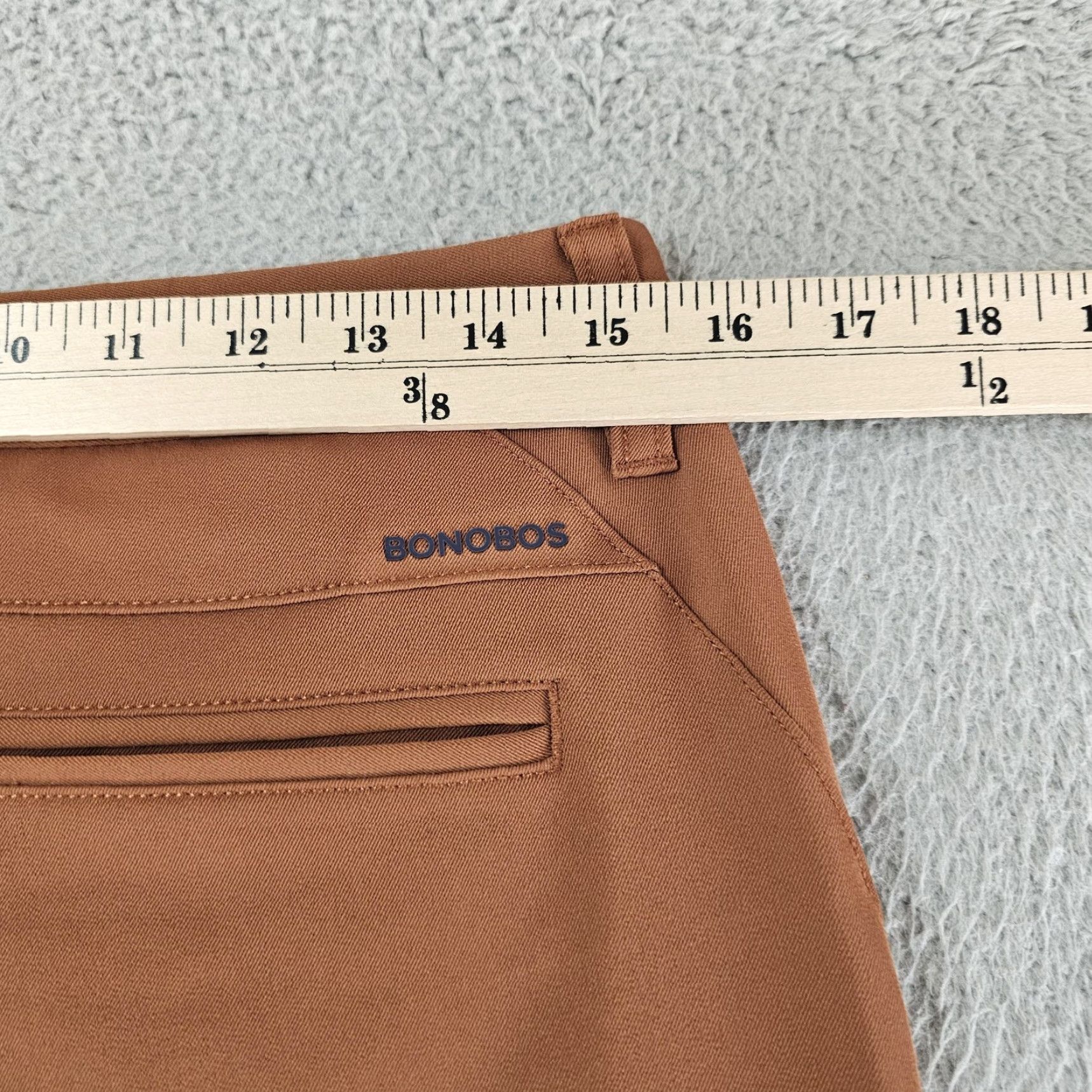 Bonobos Bonobos Golf Pants Mens 30x30 Brown Tailored Fit Stretch Quick Dry Performance Pants Size US 30 / EU 46 - 7 Thumbnail