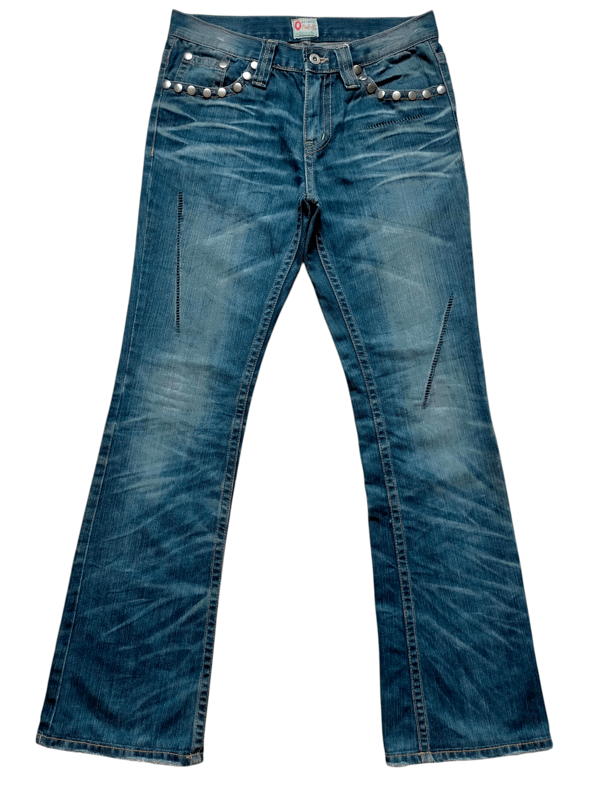 OzzFirst Pinball Flare Jeans Studded Boot cut denim