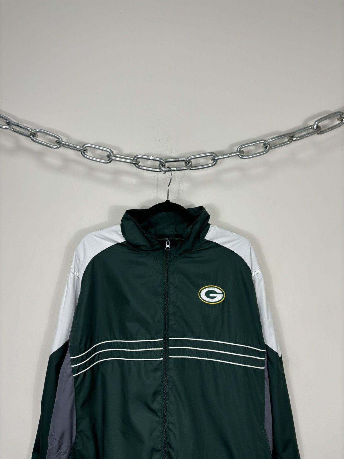 NFL Vintage Reebok Green Bay Packers Pro Line NFL Jacket Size US XL / EU 56 / 4 - 4 Thumbnail