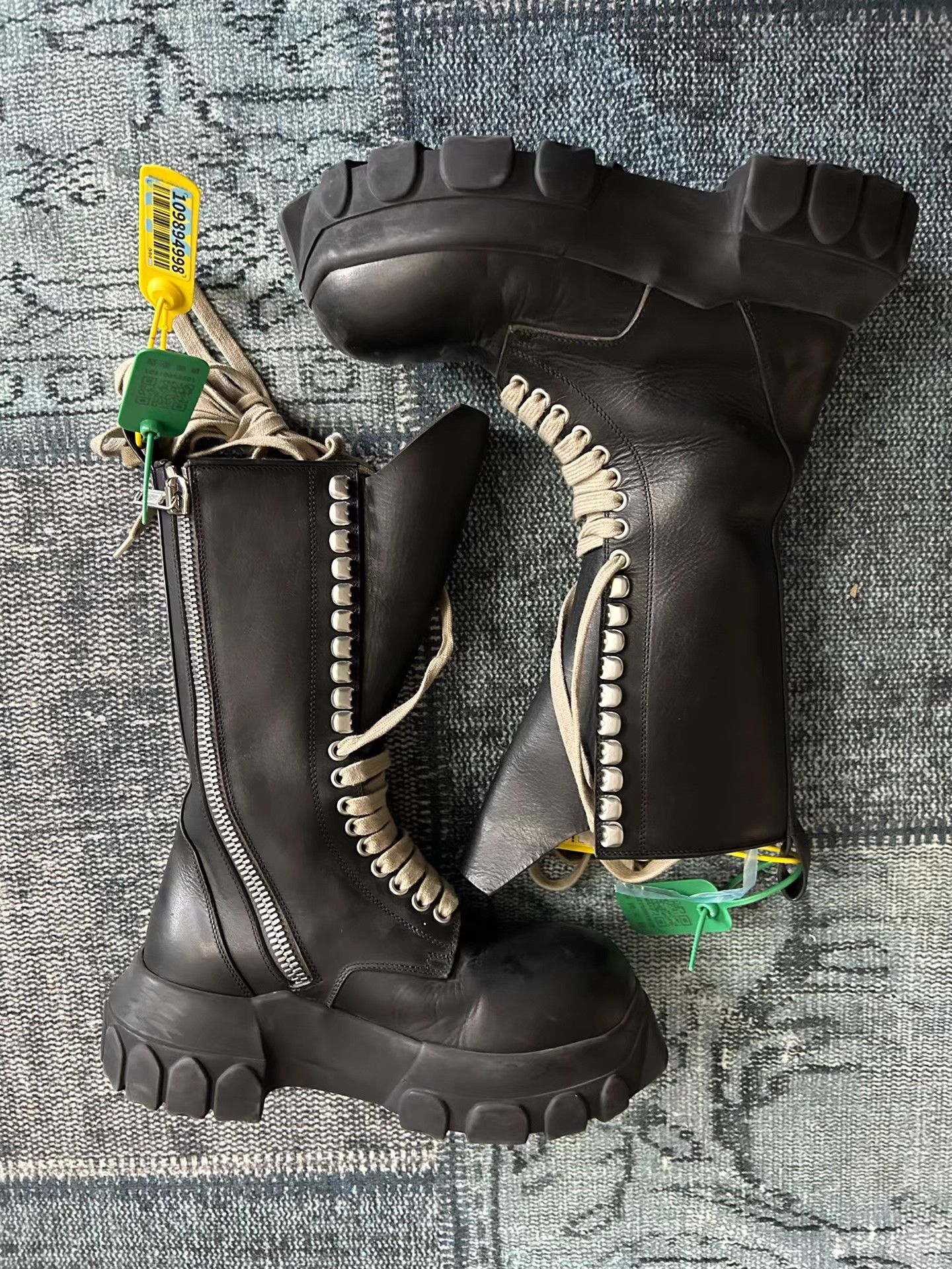 Rick Owens Rick Owens Octopus Strap Combat Boots Size US 5 / IT 35 - 3 Thumbnail