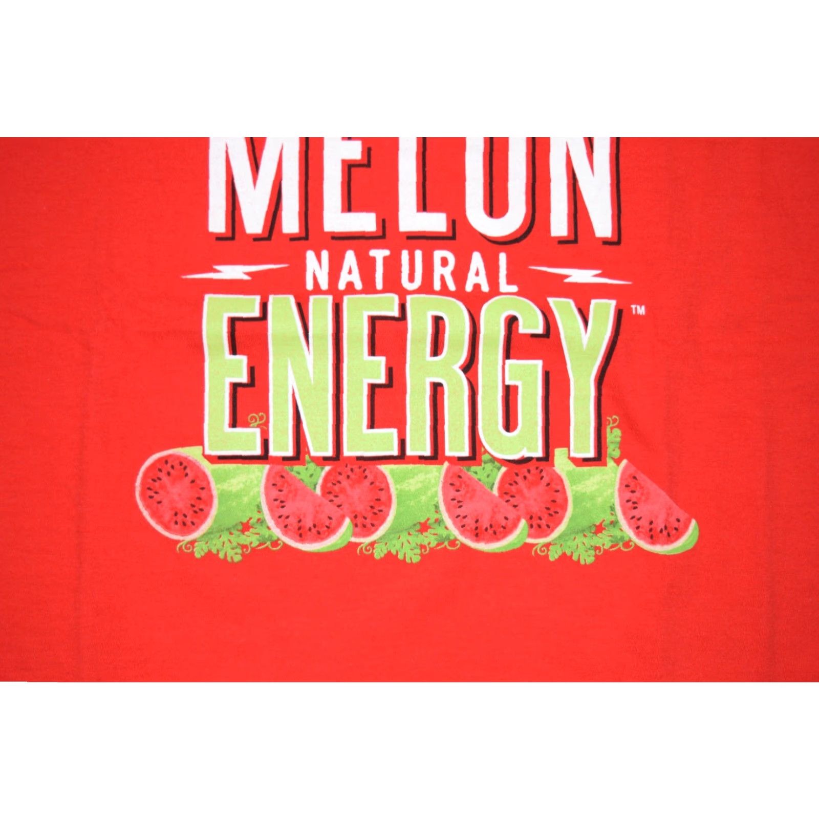 Vintage RARE ARIZONA TEA WATERMELON ENERGY MENS T-SHIRT XL RED GRAPHIC SELF Size US 36 / EU 52 - 3 Thumbnail