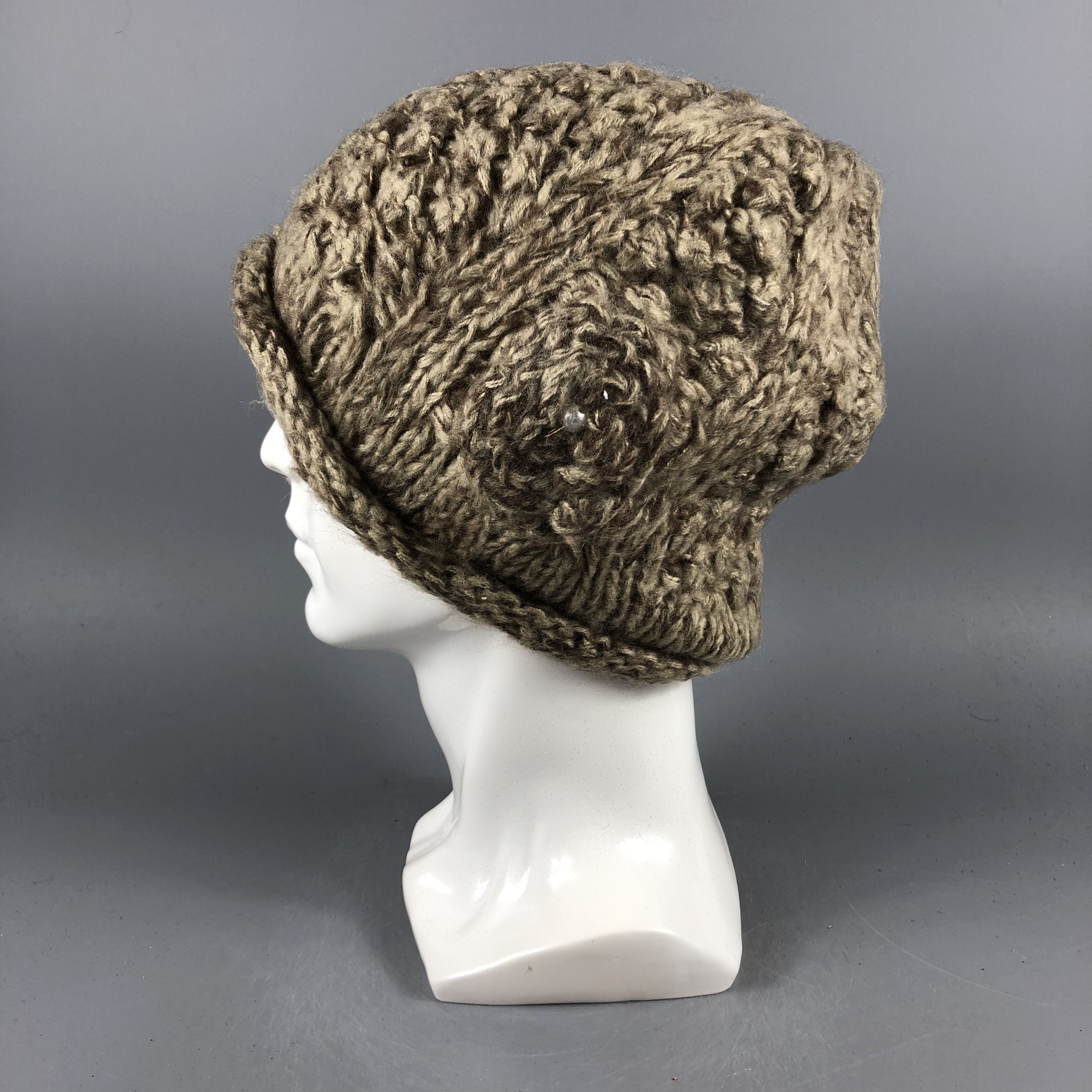 Japanese Brand × Vintage Womens Japanese Brand Knit Beanie Snow Hat Snow Cap -D1160 Size ONE SIZE - 1 Thumbnail