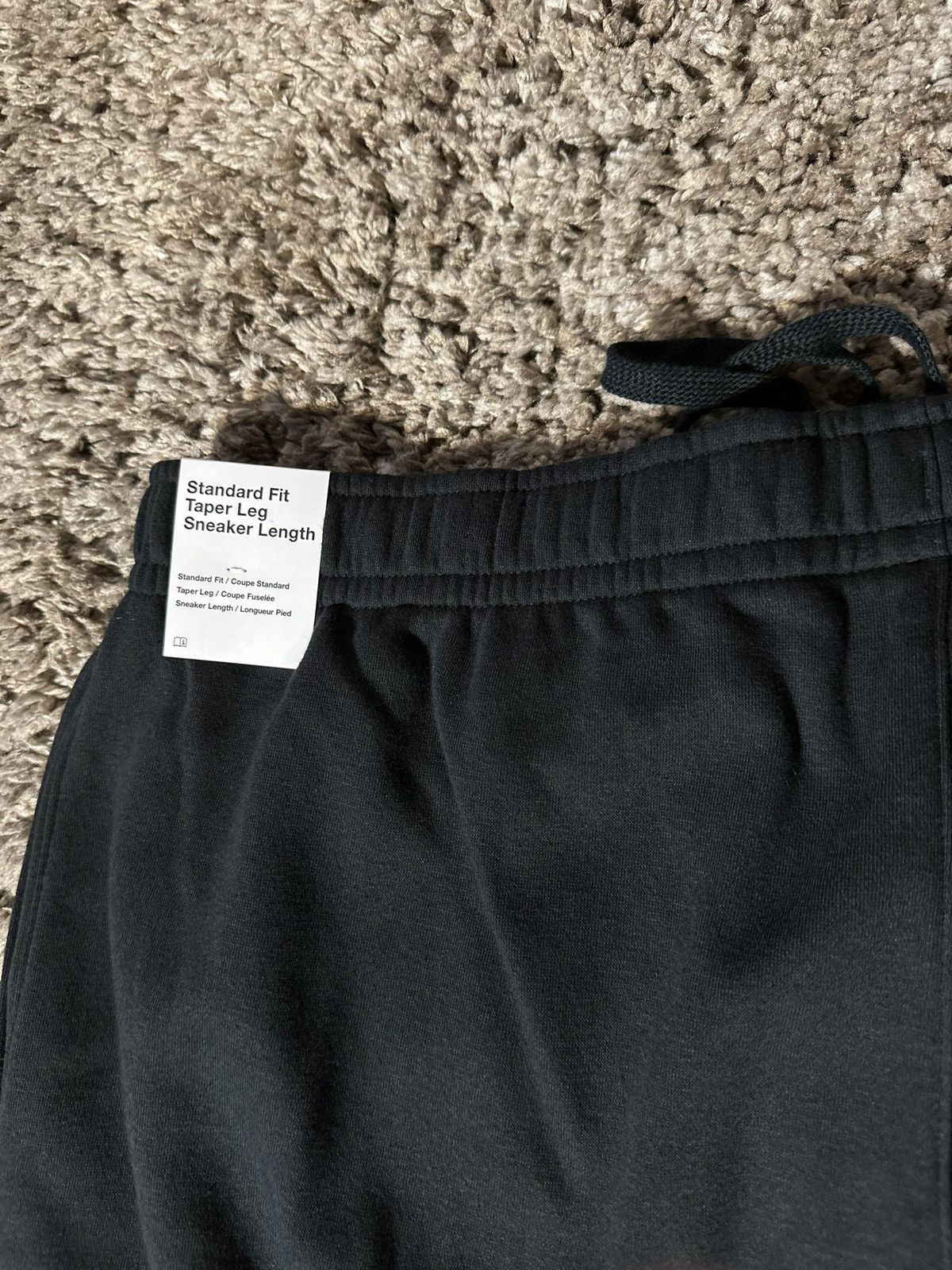 Designer × Nike Nike Black Swoosh Joggers Black Size US 34 / EU 50 - 4 Thumbnail