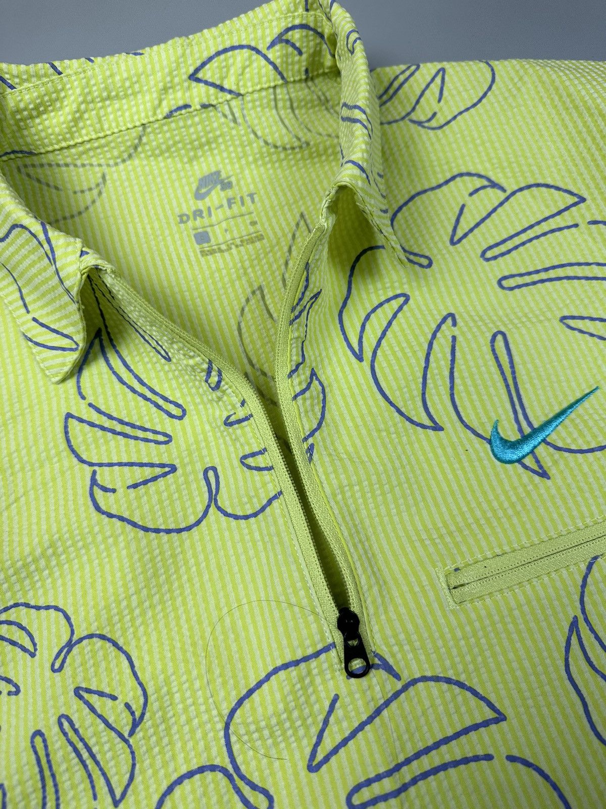 Nike Nike sb GOLF polo shirt yellow flower print Size US S / EU 44-46 / 1 - 4 Thumbnail