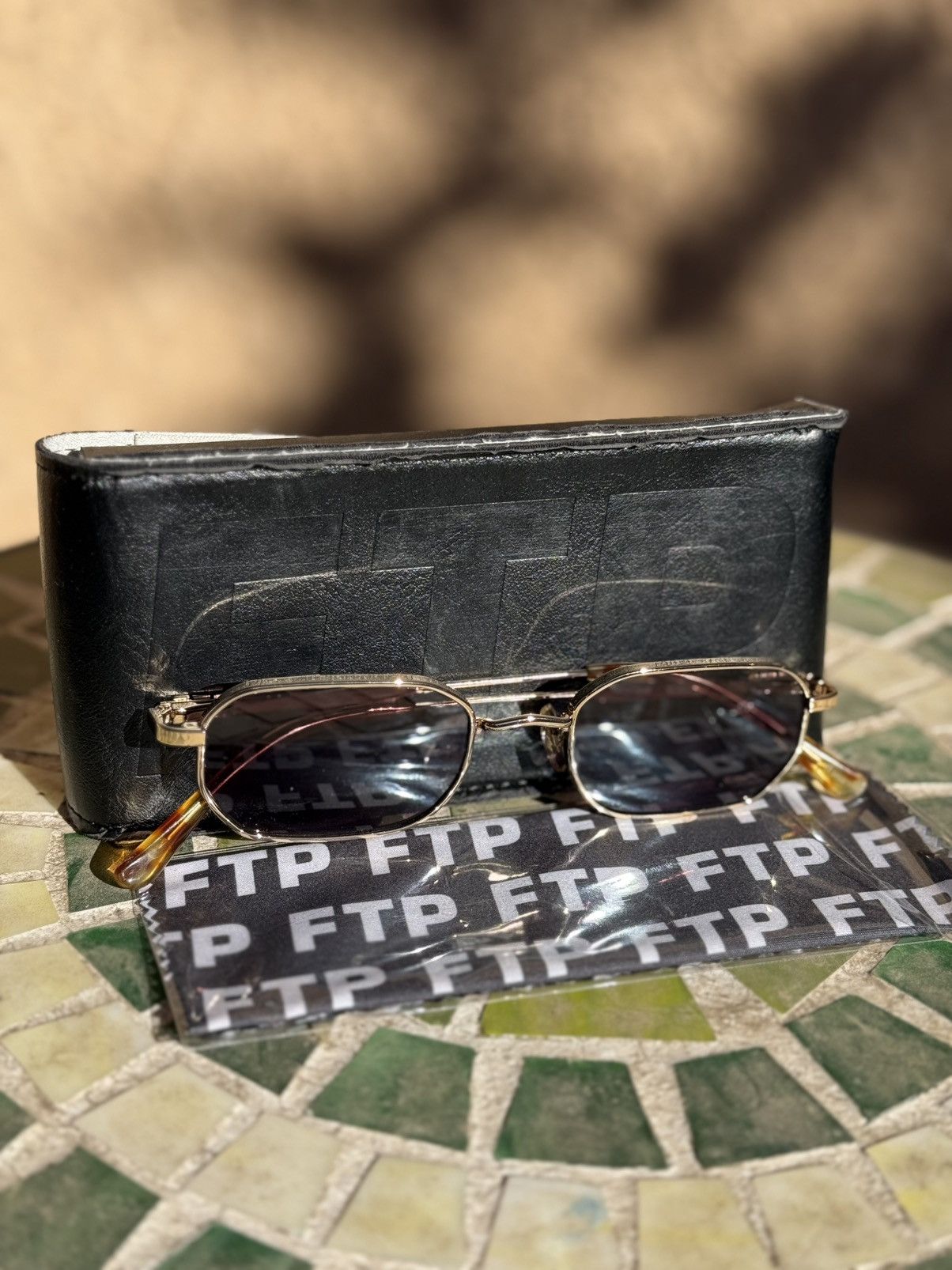 Fuck The Population FTP x Crapeyewear Wire Sunglasses Size ONE SIZE - 1 Thumbnail