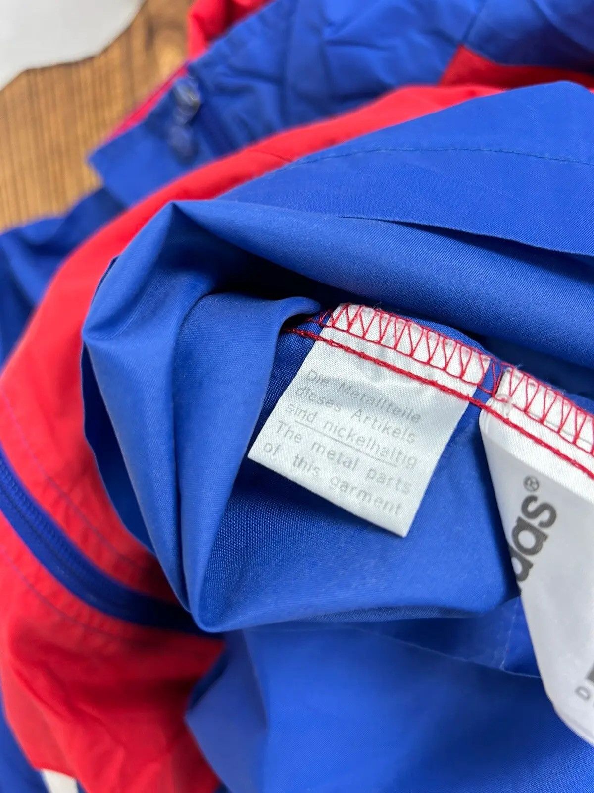 Adidas 90s Vintage Adidas Bayern Munchen 1993/95 Windbreaker Size US XL / EU 56 / 4 - 13 Thumbnail