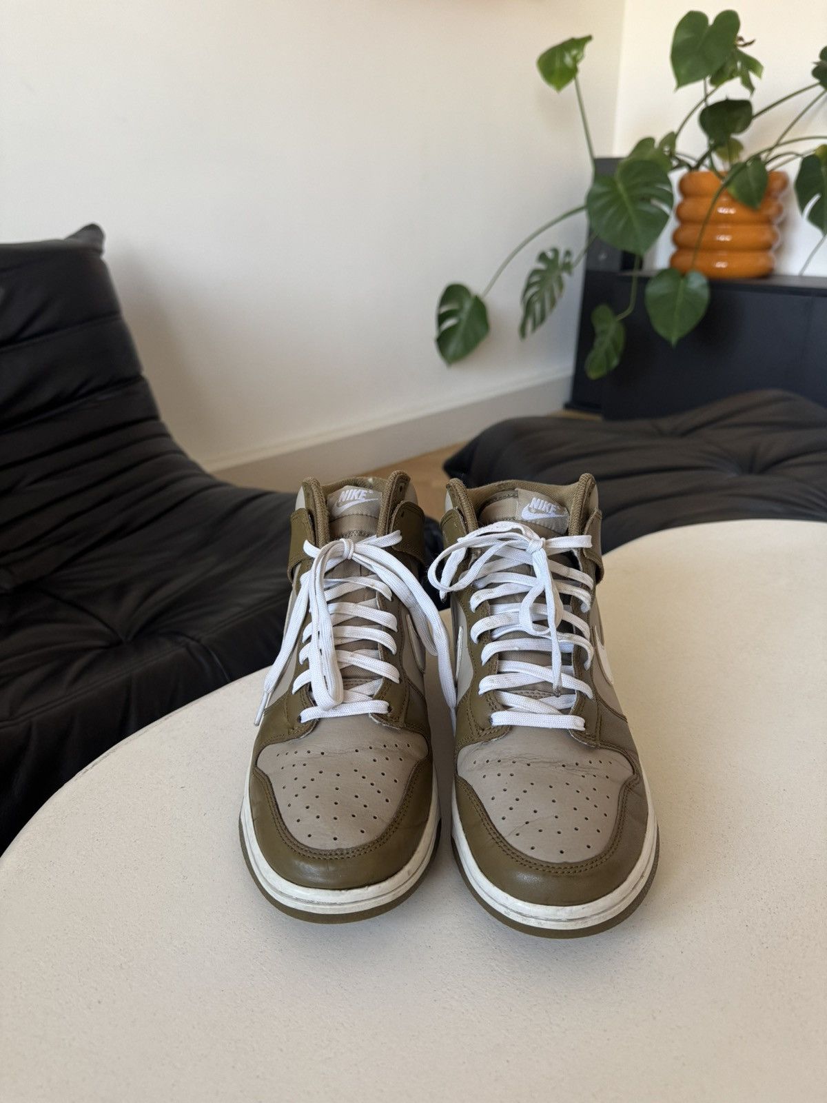Nike Nike Dunk High Light Chocolate Mocha Sneakers Streetwear Size US 9 / EU 42 - 2 Thumbnail