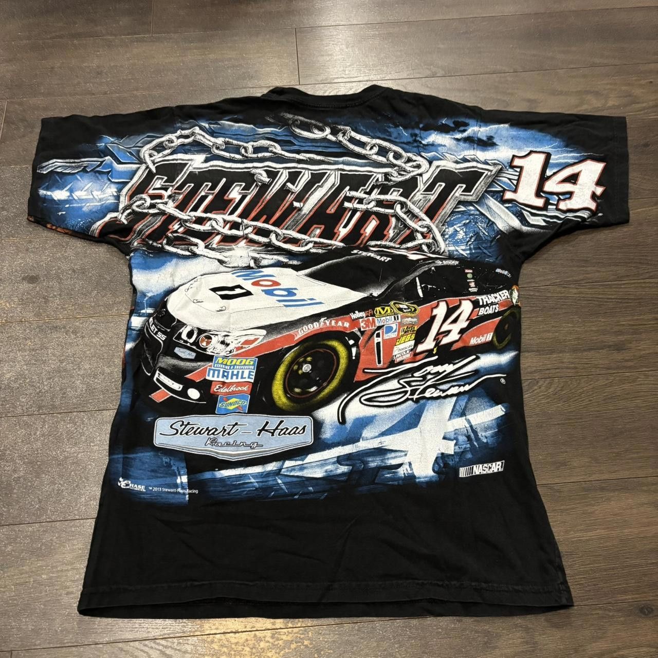 Chase Authentics vintage Tony Stewart bass pro shop all over print t shirt L Size US L / EU 52-54 / 3 - 4 Thumbnail
