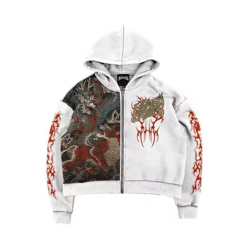 Japanese Brand × Vintage Gothic-style sweatshirt, which would you prefer? Size US XL / EU 56 / 4 - 2 Thumbnail
